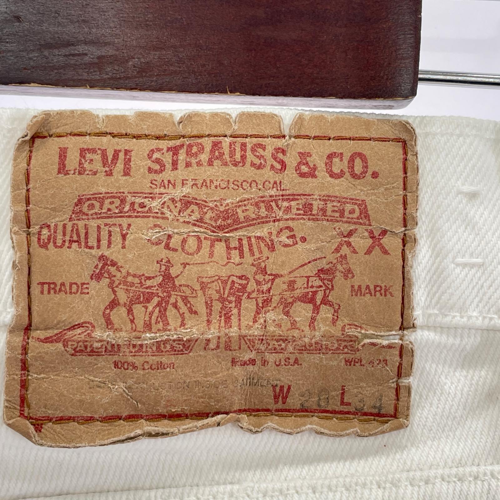 デニムパンツ Levi's 505-0251 28 ホワイト
