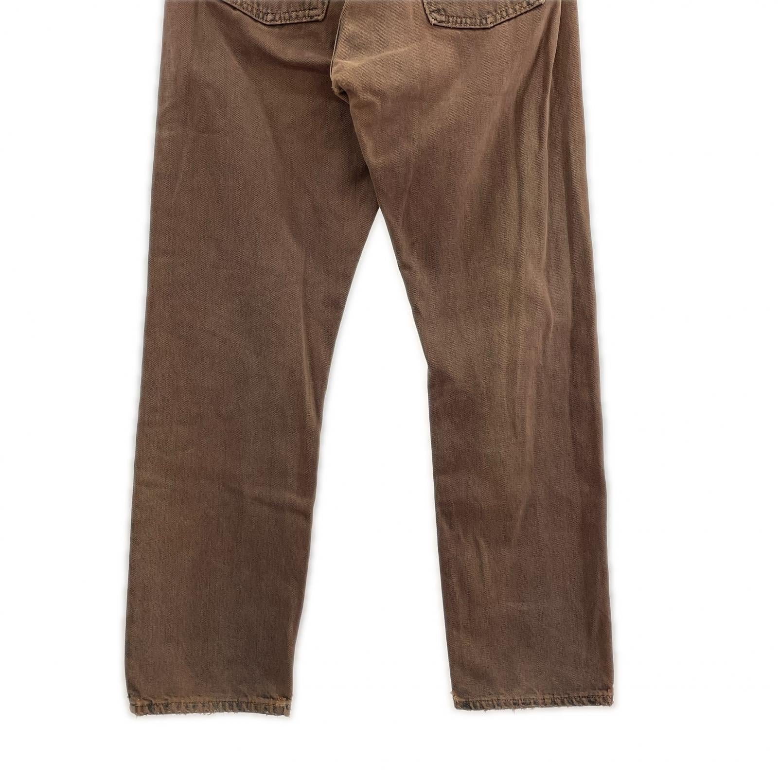 デニムパンツ Levi's 6501-0193 30 ブラウン