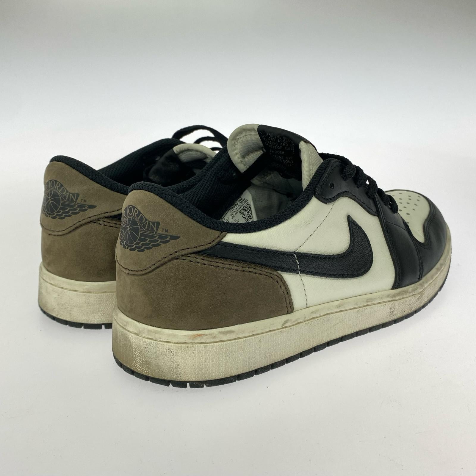 スニーカー AIR JORDAN 1 RETRO LOW OG MOCHA 27cm (US9 UK8 1/2 EU44) ブラック