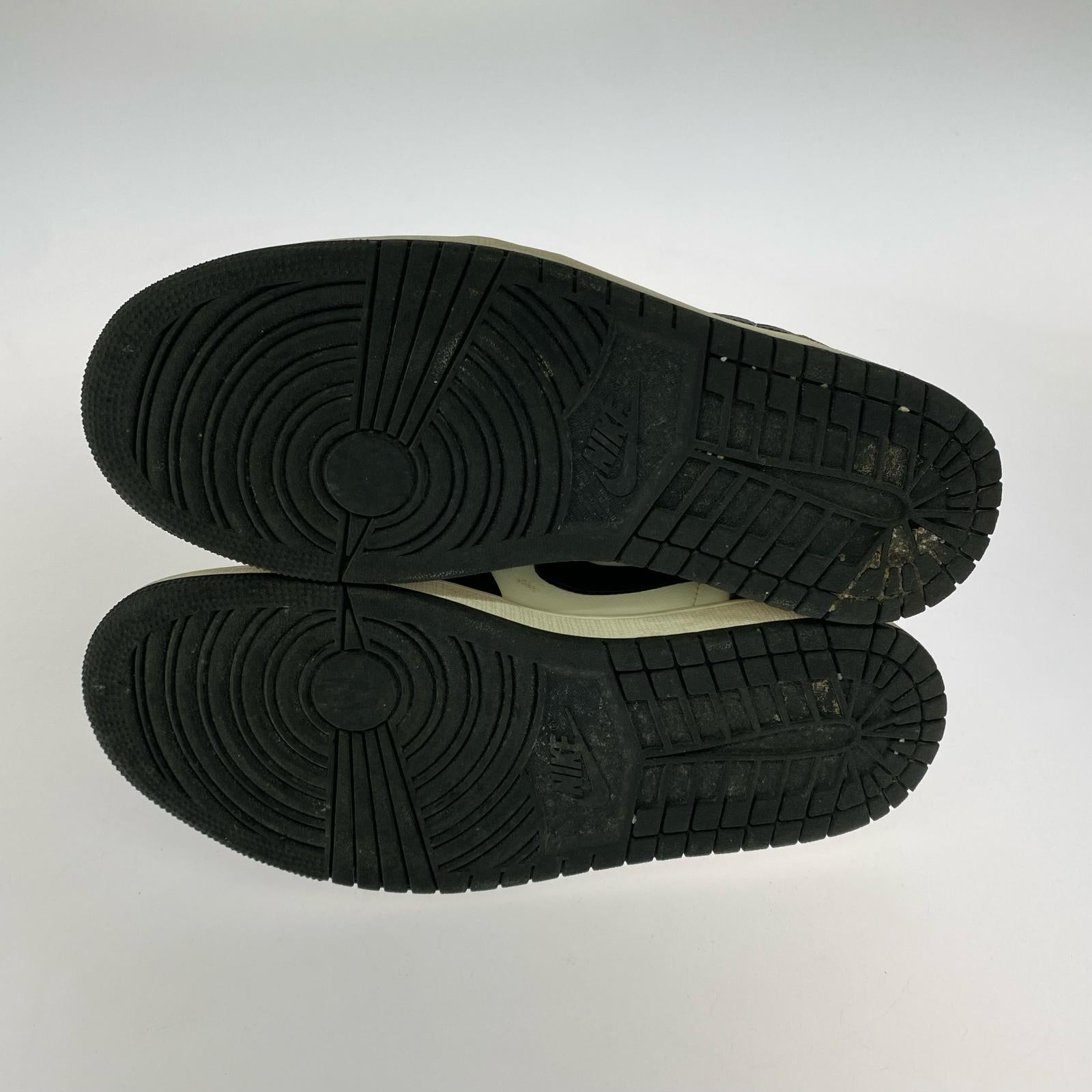 スニーカー AIR JORDAN 1 RETRO LOW OG MOCHA 27cm (US9 UK8 1/2 EU44) ブラック