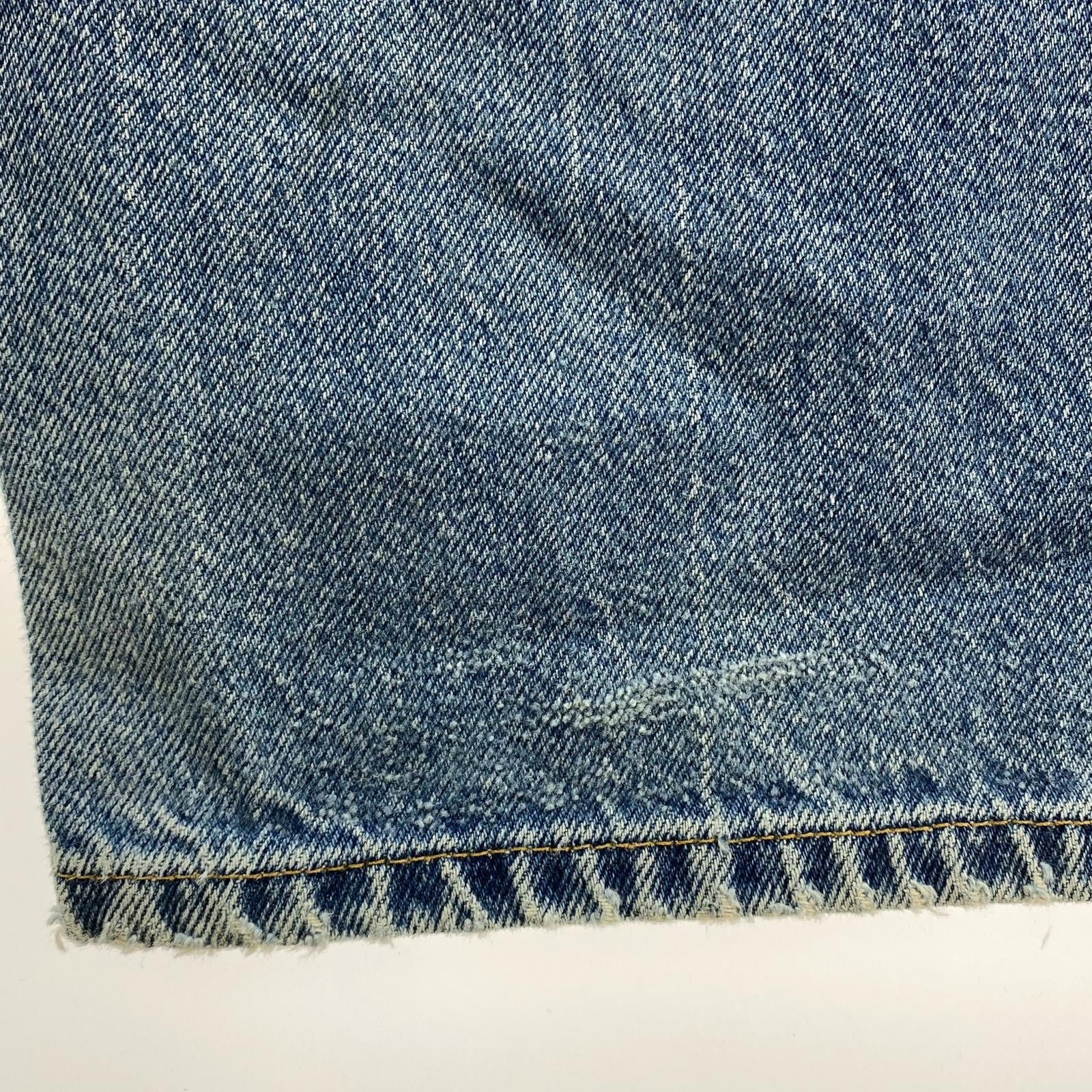 デニムパンツ 90s ペインターパンツ 38/34 ブルー