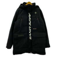 ダウンジャケット AAPE BY ダウンジャケット XL BLK ブラック