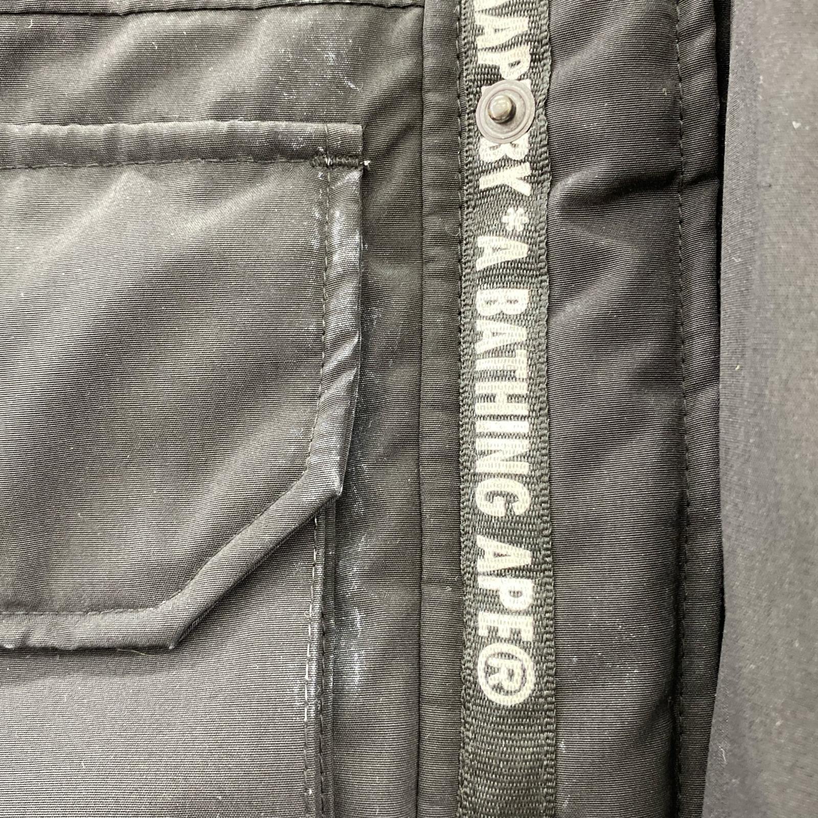 ダウンジャケット AAPE BY ダウンジャケット XL BLK ブラック