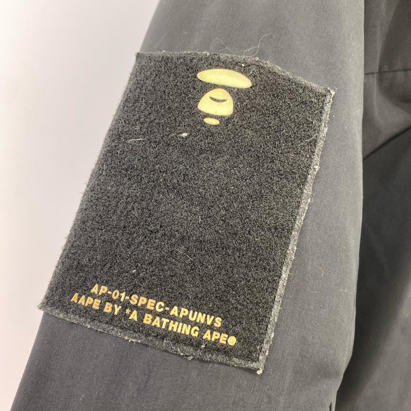 ダウンジャケット AAPE BY ダウンジャケット XL BLK ブラック