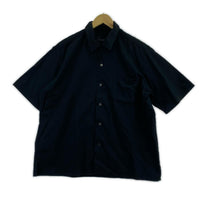 半袖シャツ 24SS/HIGH TWISTED LIGHT TWILL S/S SHIRT M ブラック