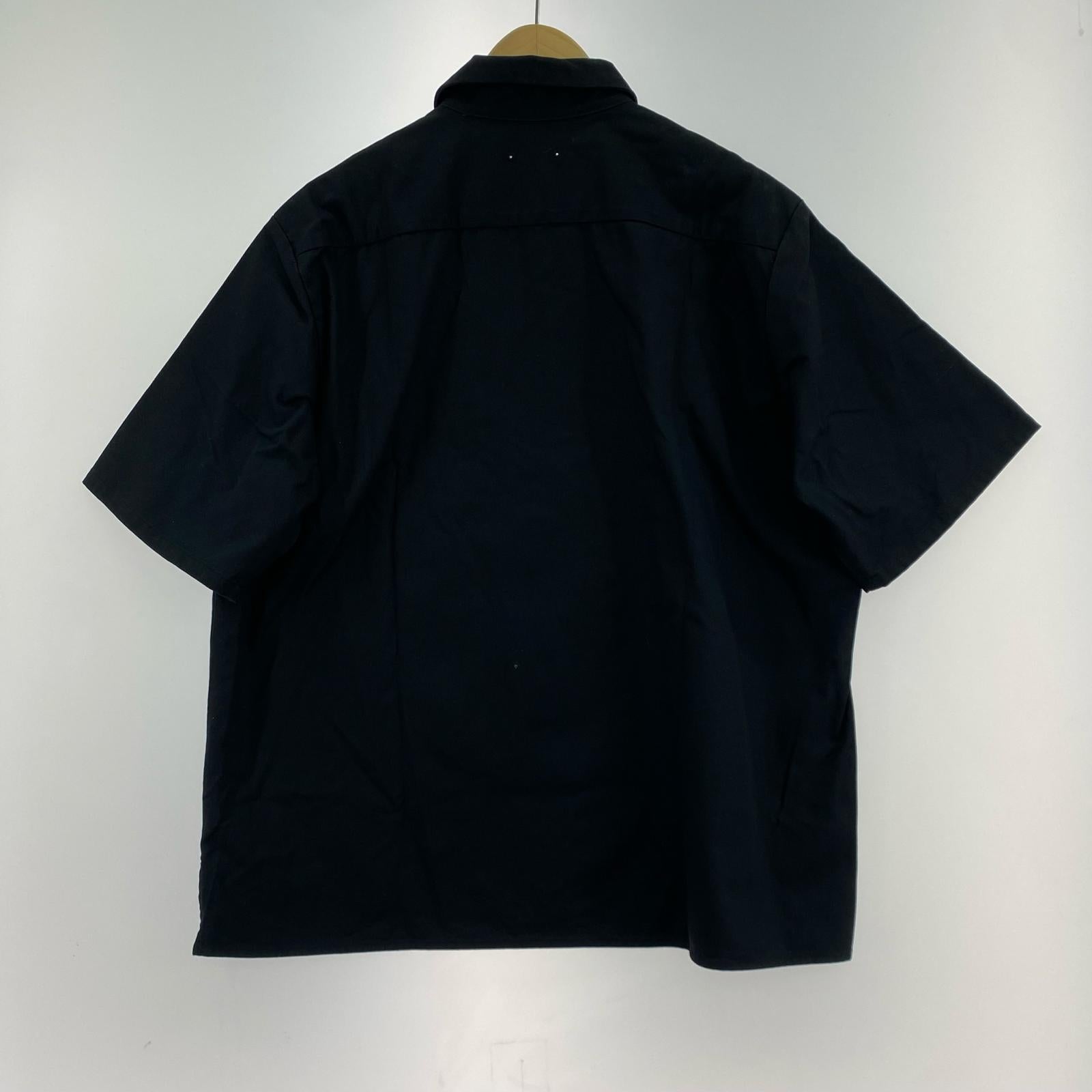 半袖シャツ 24SS/HIGH TWISTED LIGHT TWILL S/S SHIRT M ブラック
