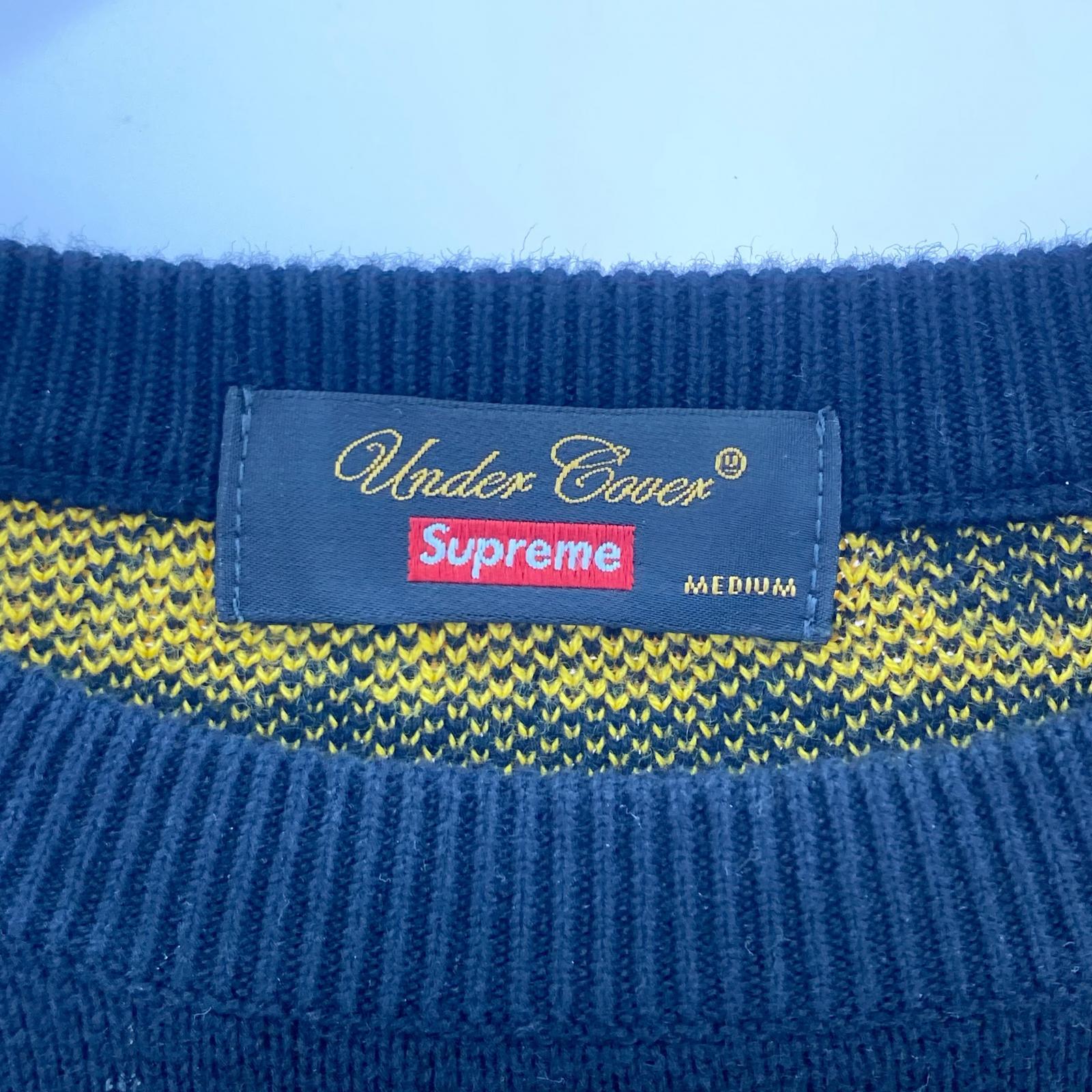 ニット UNDERCOVER Public Enemy Sweater M 黒 M ブラック