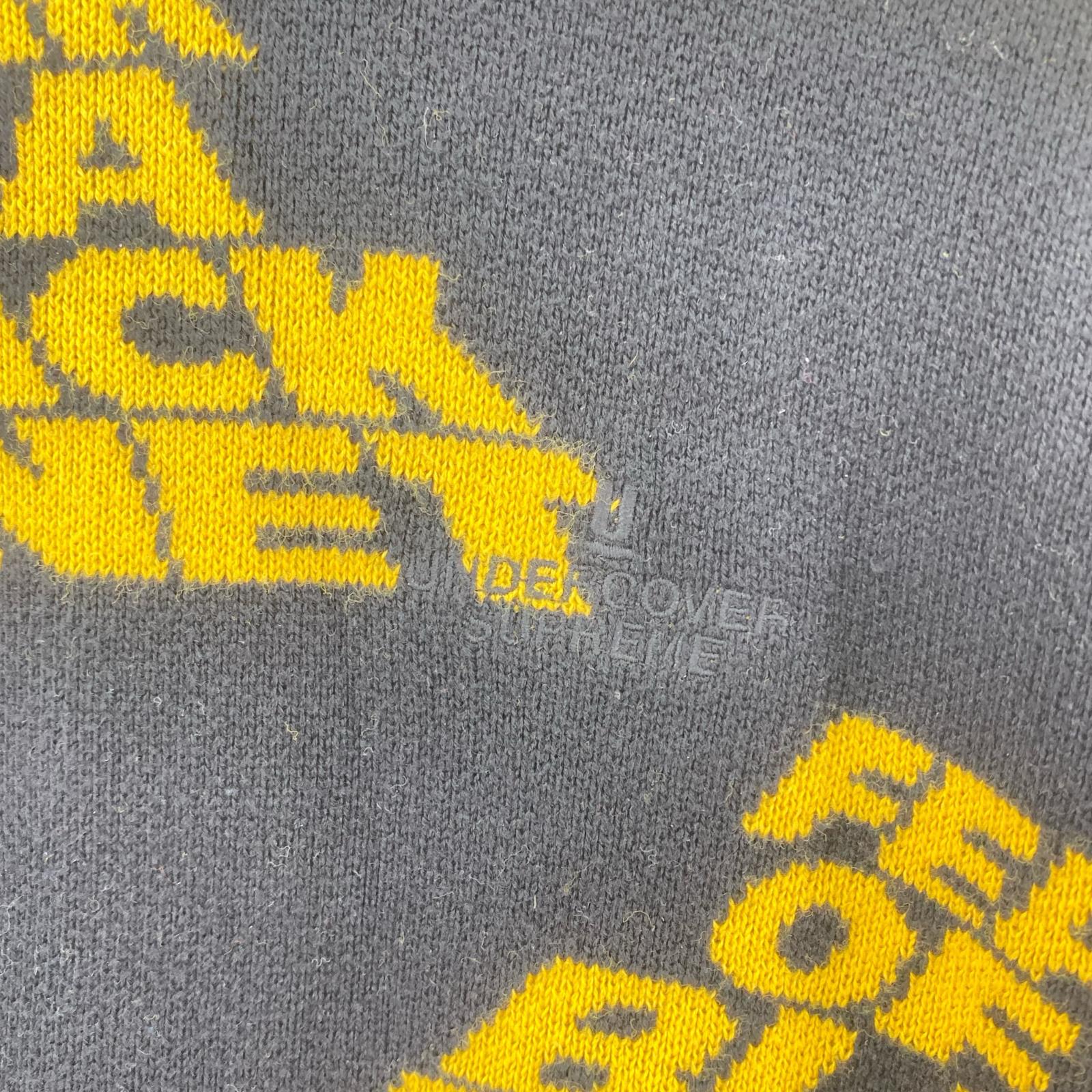 ニット UNDERCOVER Public Enemy Sweater M 黒 M ブラック