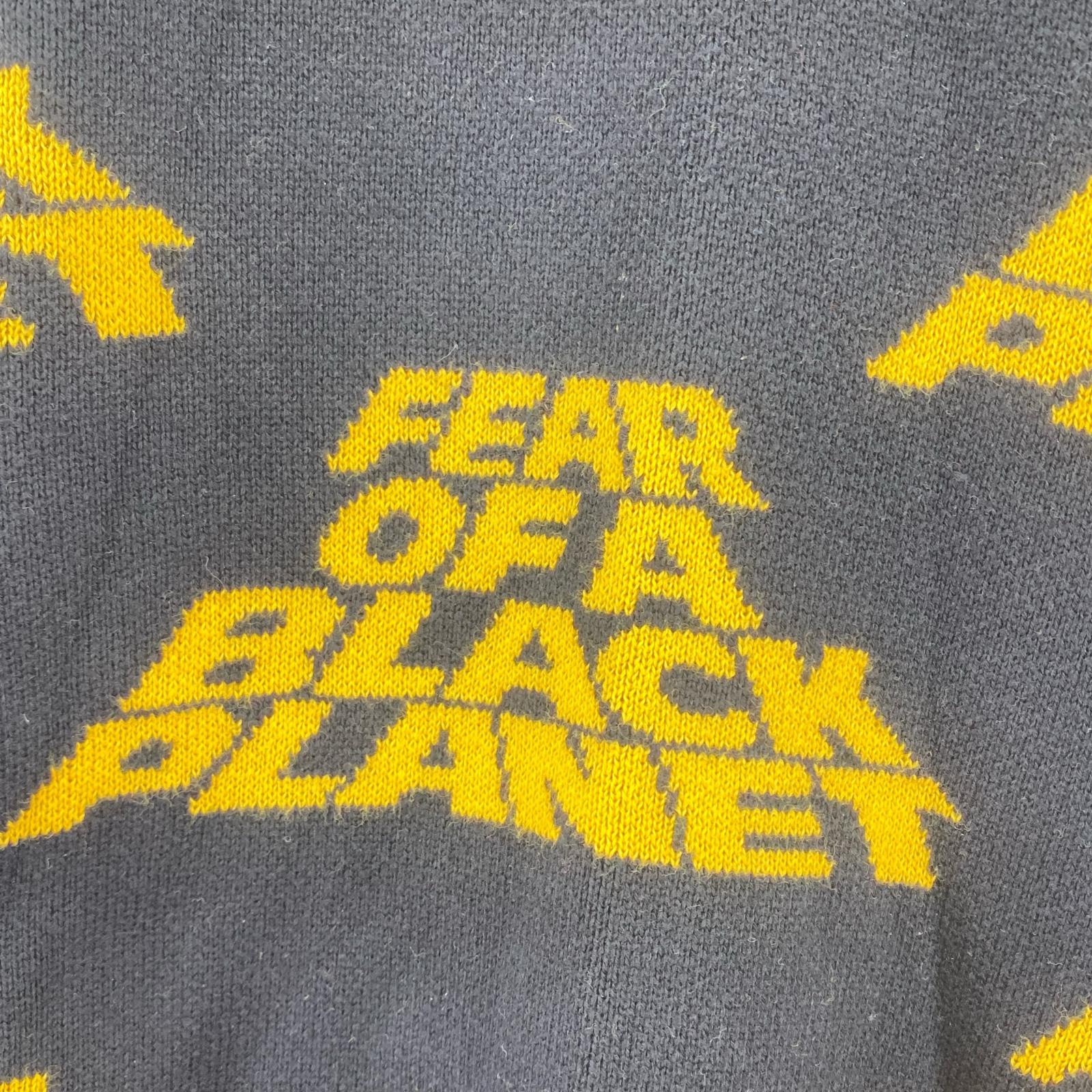 ニット UNDERCOVER Public Enemy Sweater M 黒 M ブラック
