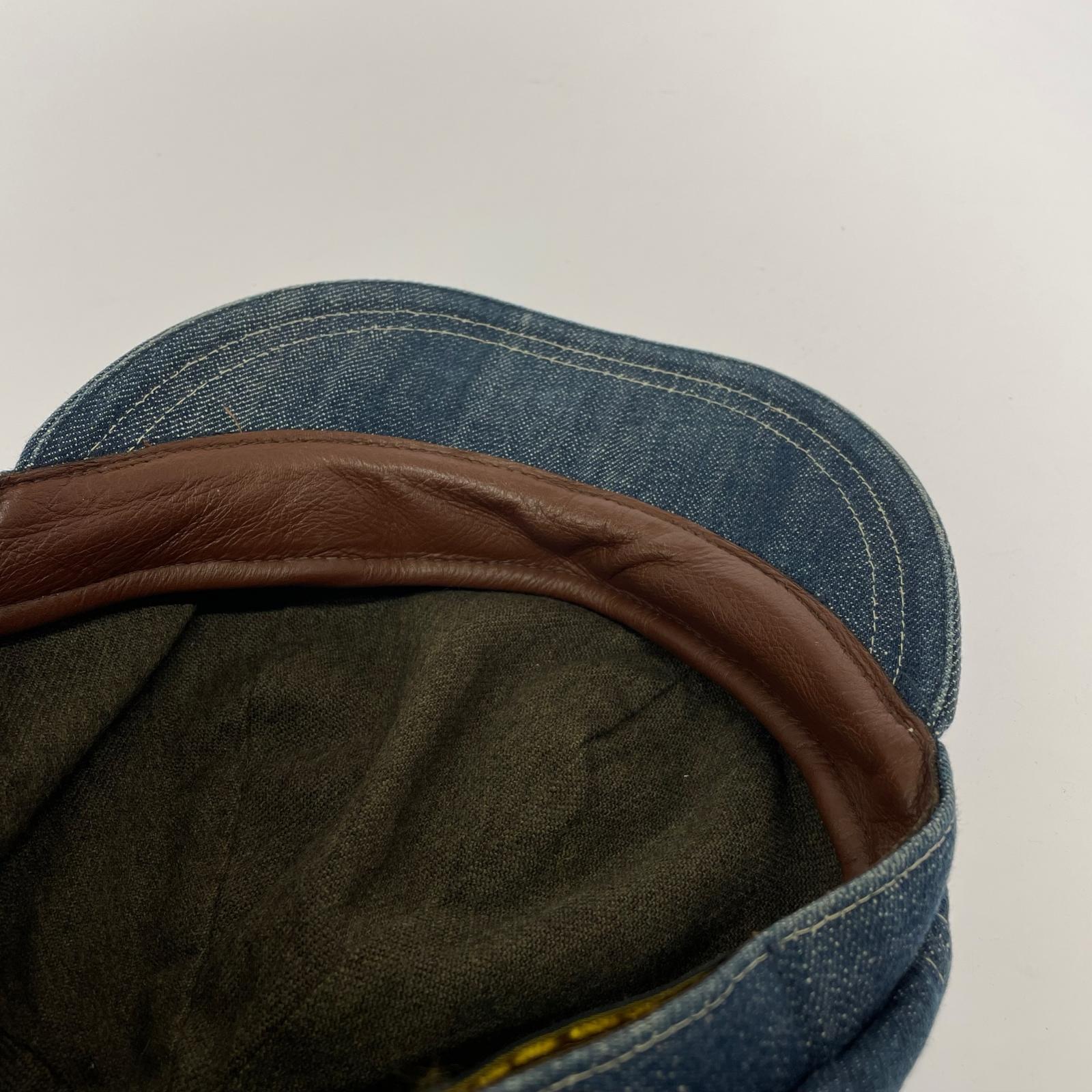 キャップ DENIM LUCAS CAP L ブルー