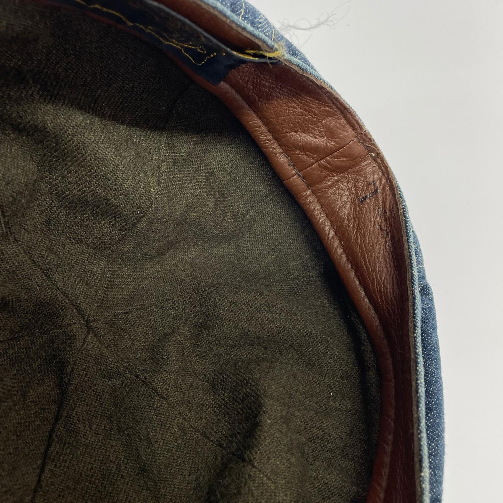 キャップ DENIM LUCAS CAP L ブルー