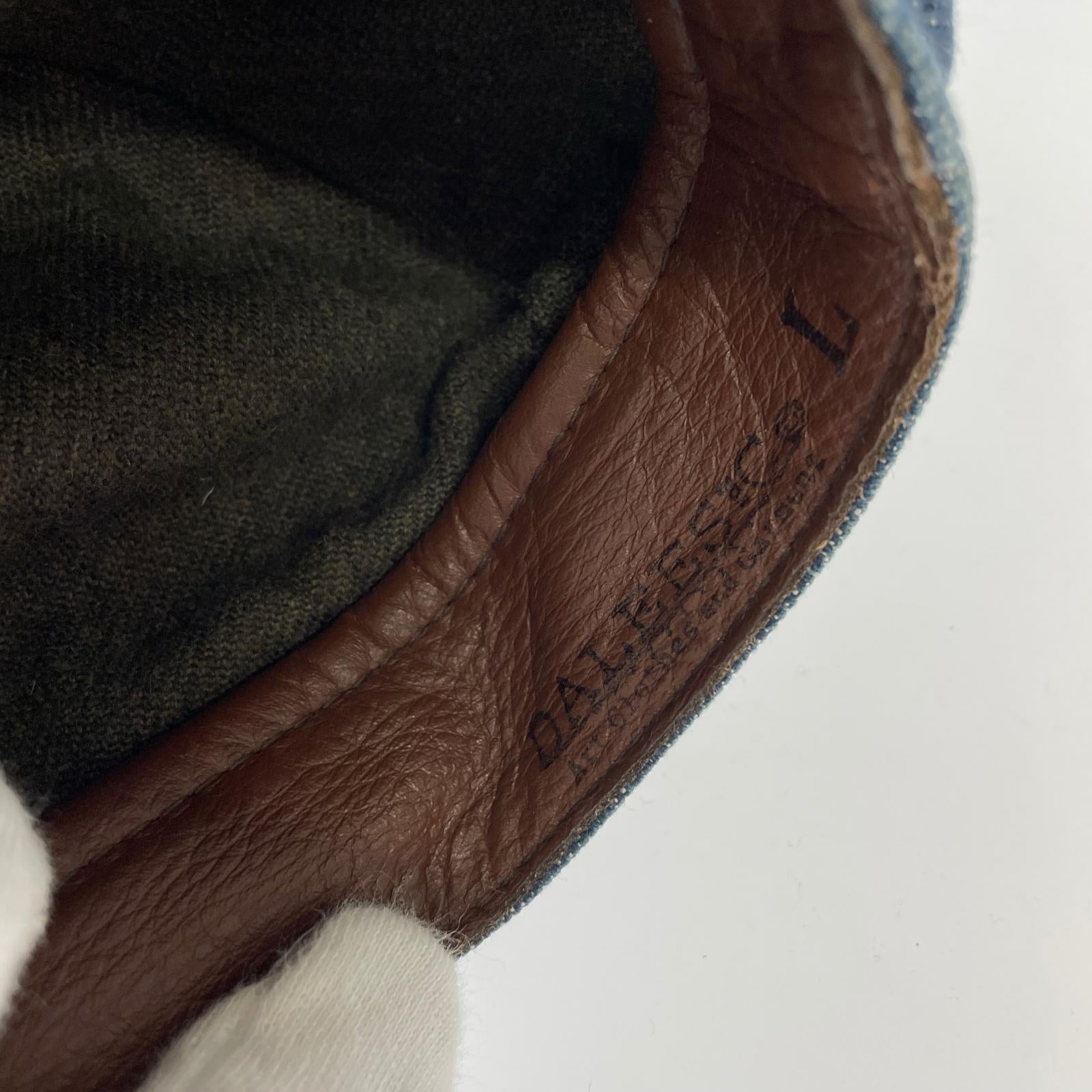 キャップ DENIM LUCAS CAP L ブルー