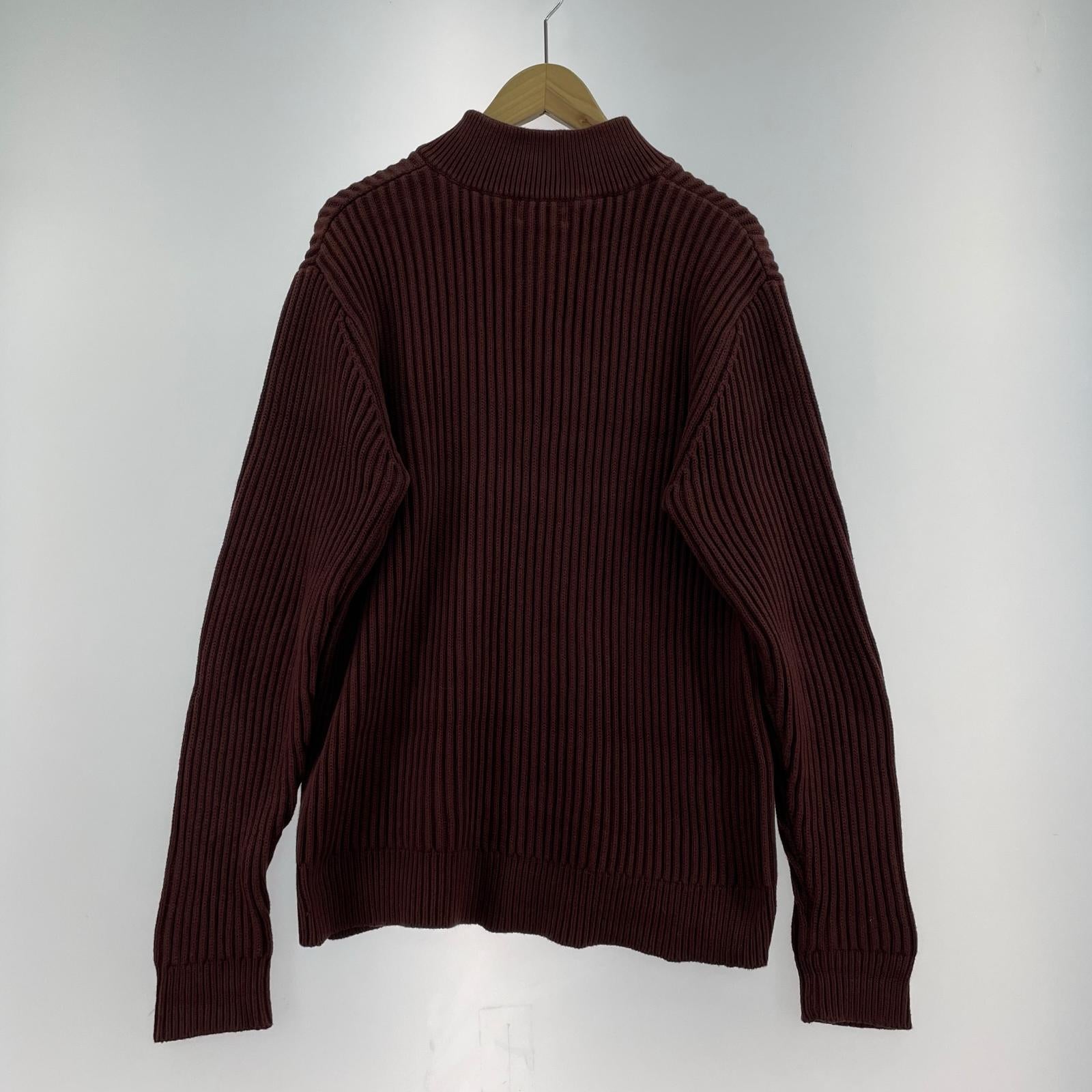 ニット L.L.Bean 90s ヘンリーネック L ブラウン