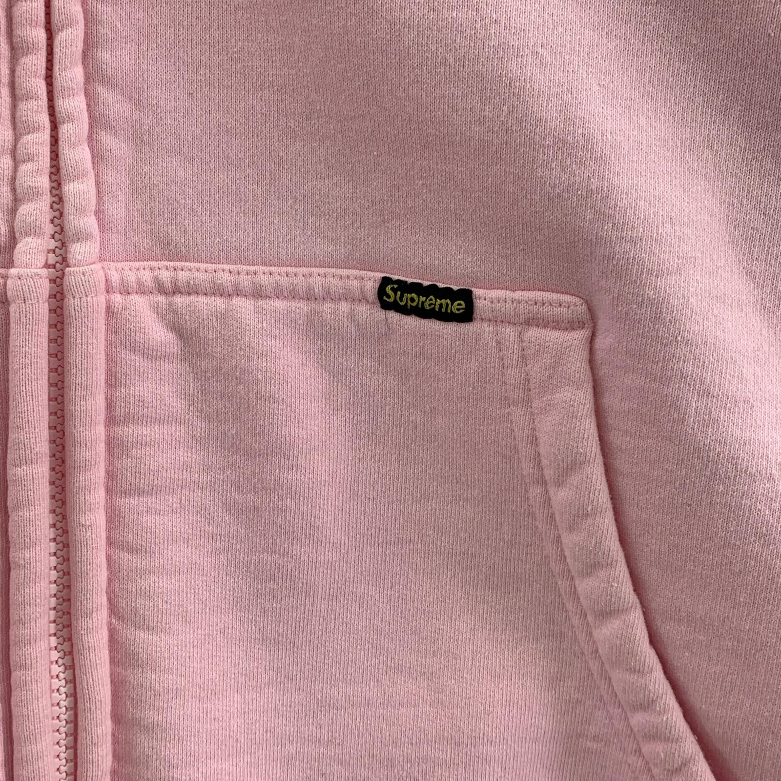 パーカー WORK ZIP UP HOODED SWEATSHIRT XL ピンク ピンク