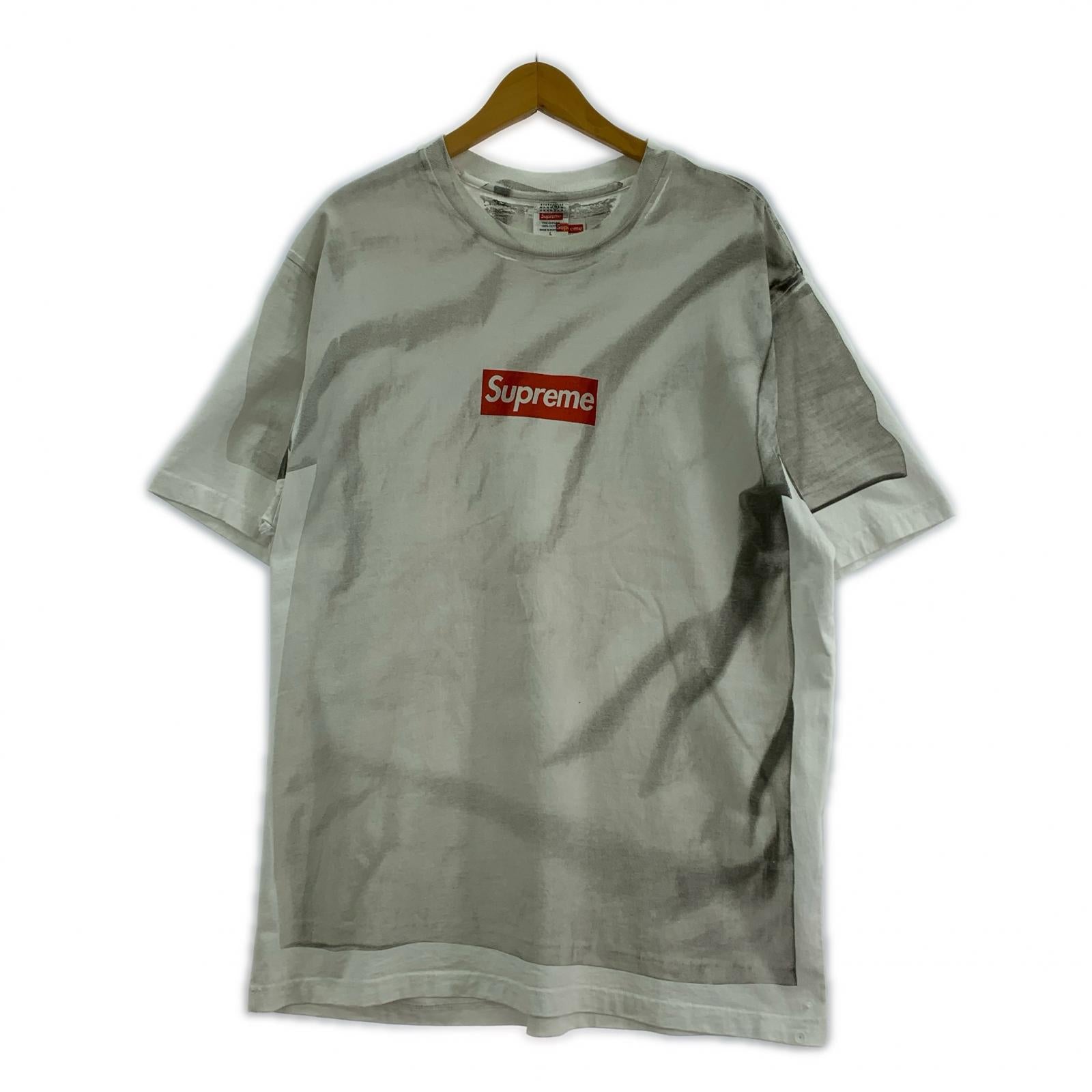 半袖Tシャツ MM6 Box Logo Tee L L グレー