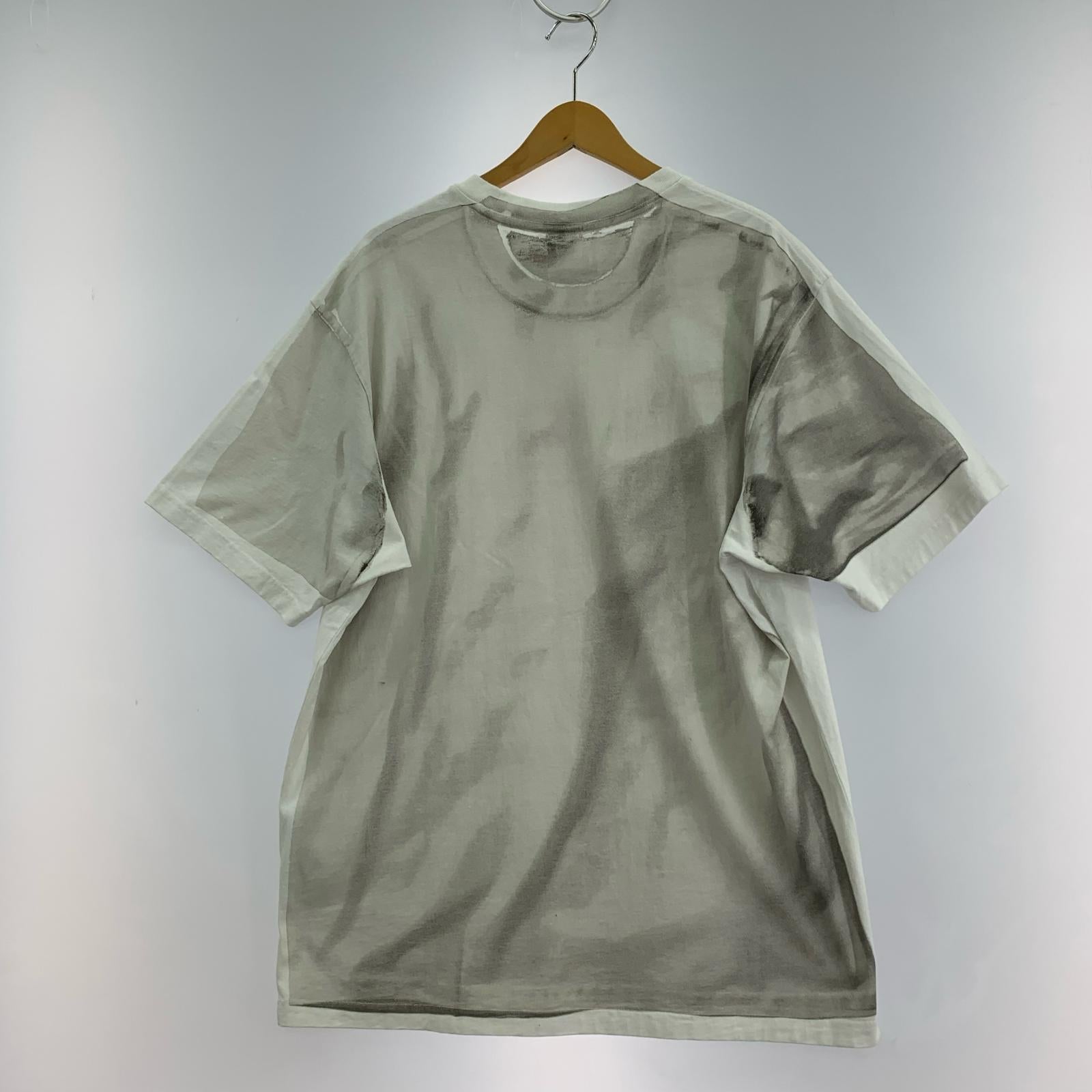 半袖Tシャツ MM6 Box Logo Tee L L グレー