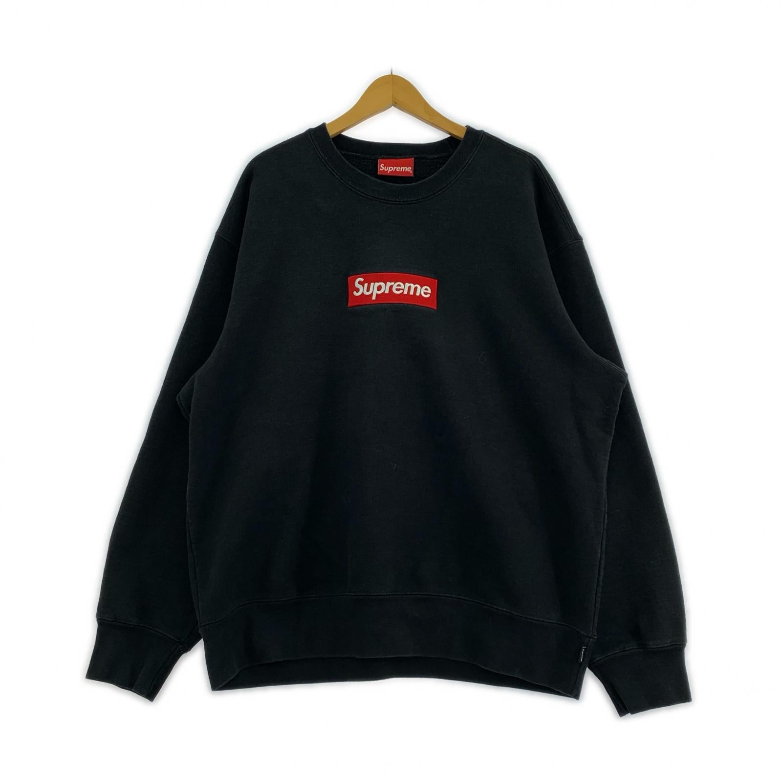 スウェット 22FW BOX LOGO CREWNECK L ブラック L ブラック