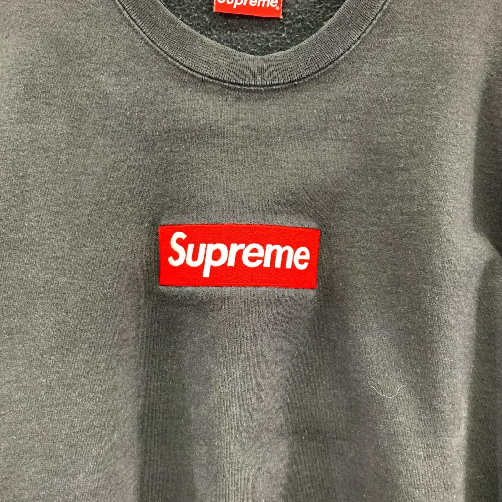 スウェット 22FW BOX LOGO CREWNECK L ブラック L ブラック