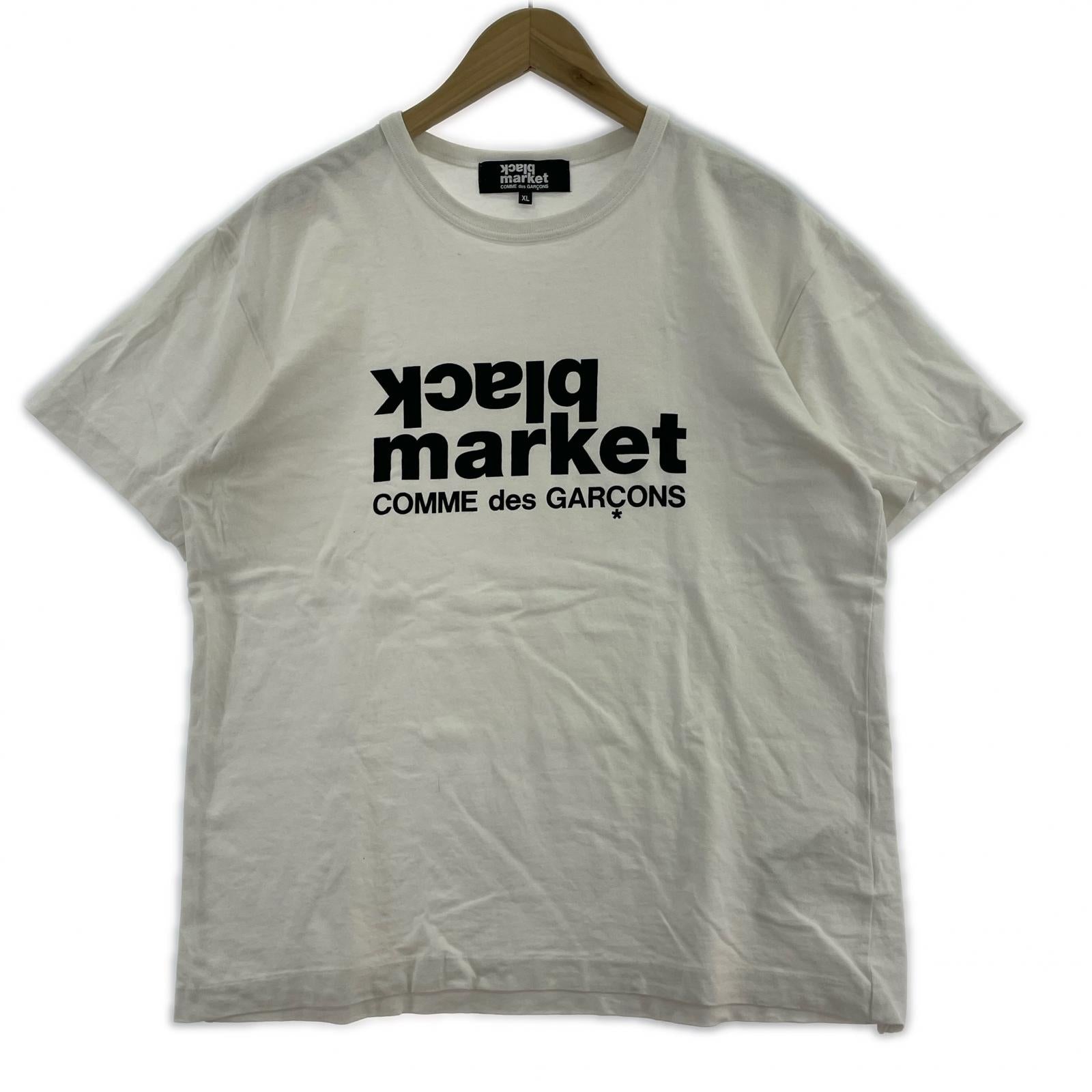 半袖Tシャツ BLACK MARKET 白(XL) ホワイト