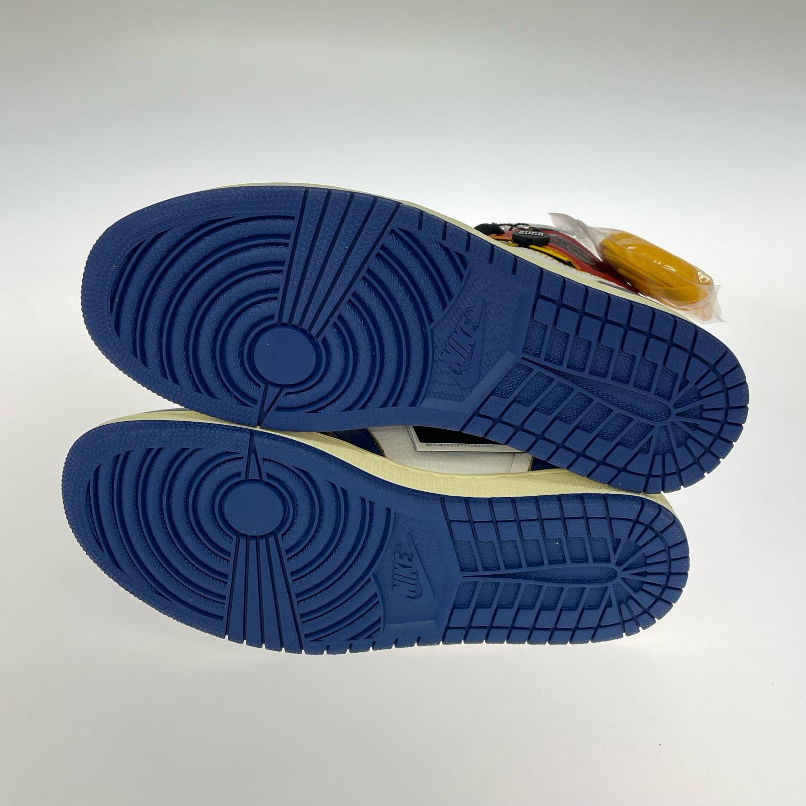スニーカー AIR JORDAN 1 UNION NRG STORM BLUE 27.5cm 27.5cm (US9 1/2 UK9 EU45)