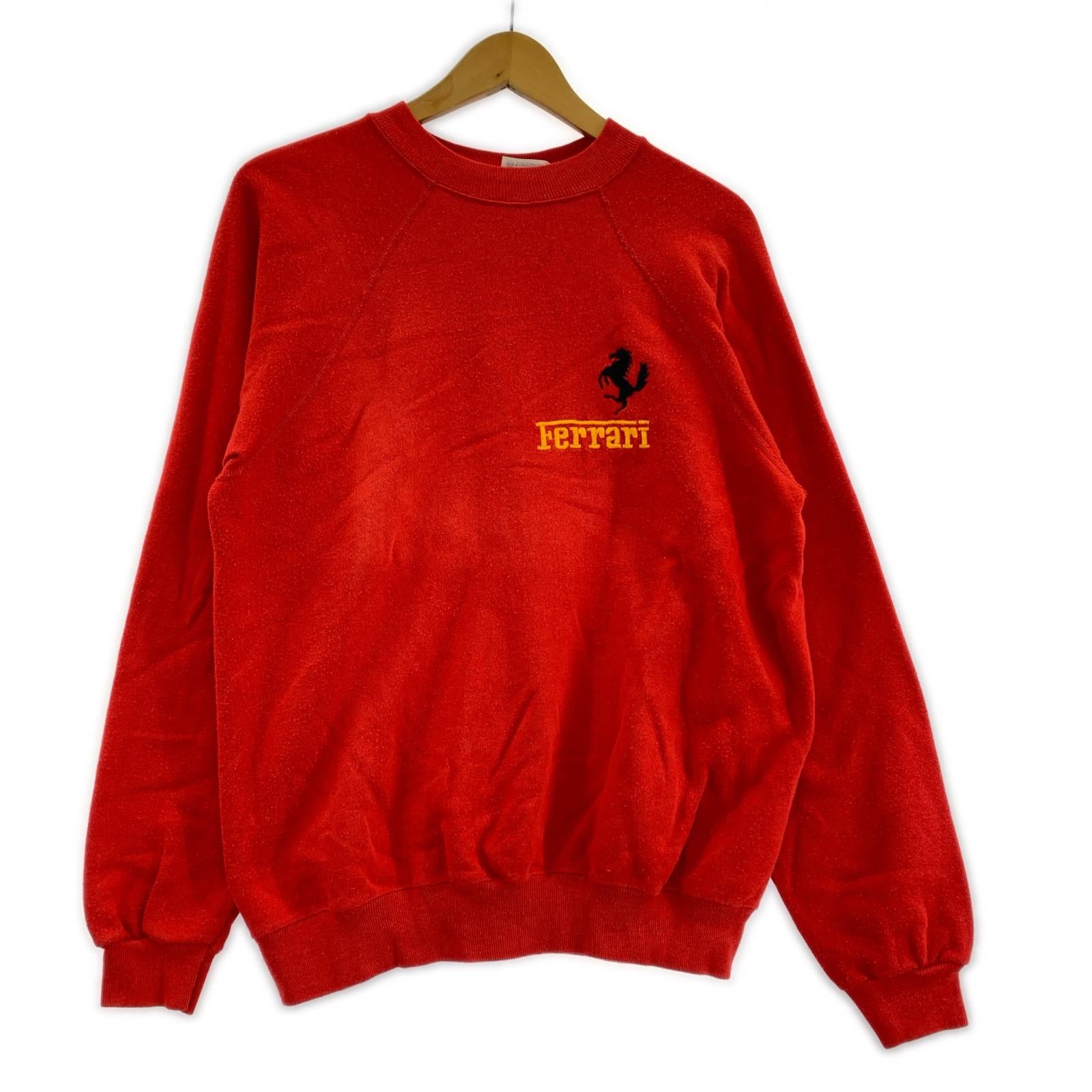 スウェット hanes Ferrari 赤 L