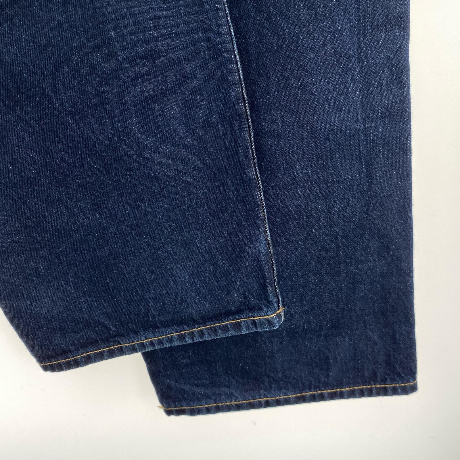 デニムパンツ BAGGY FIT 濃紺デニム 29 ネイビー