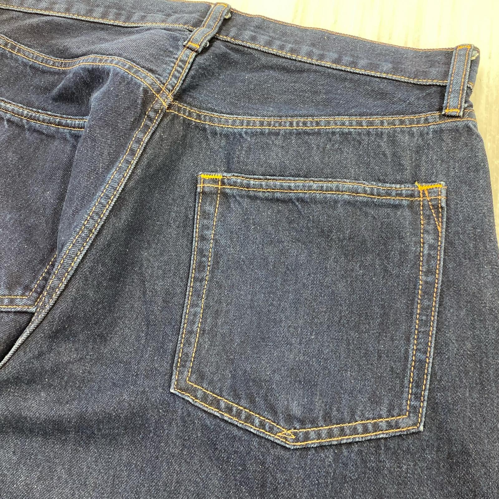 デニムパンツ BAGGY FIT 濃紺デニム 29 ネイビー