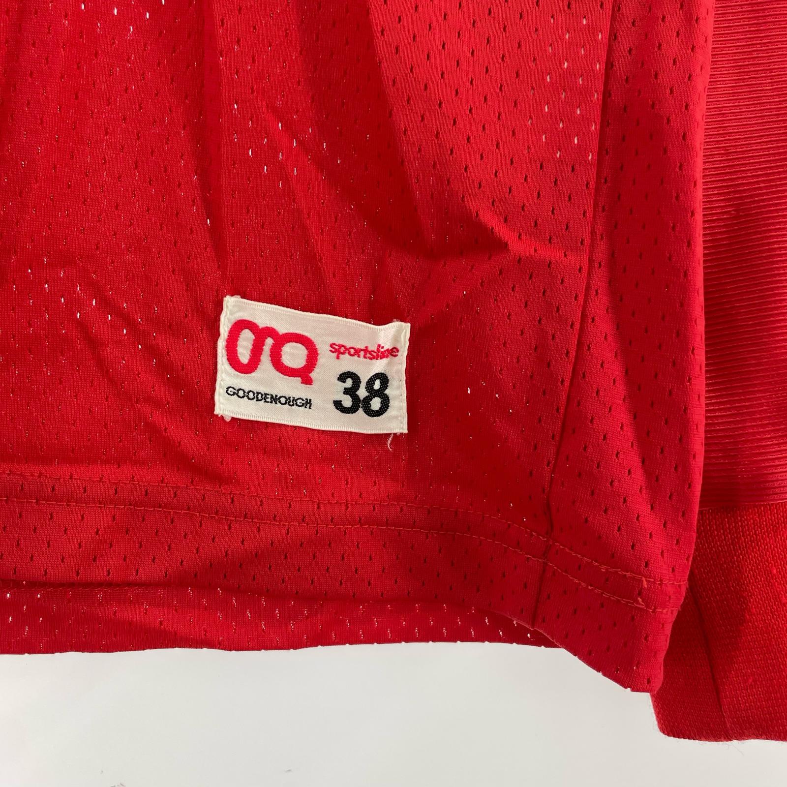 長袖Tシャツ 00S ナンバリング 背番号75 L/S フットボールTee レッド レッド