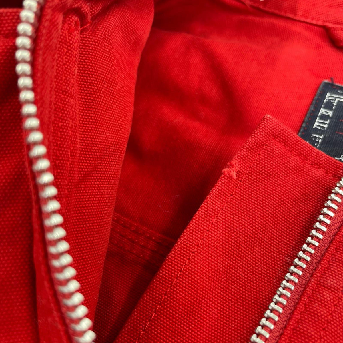 ジャケット 00's Cotton Fireman Jacket RED L L レッド