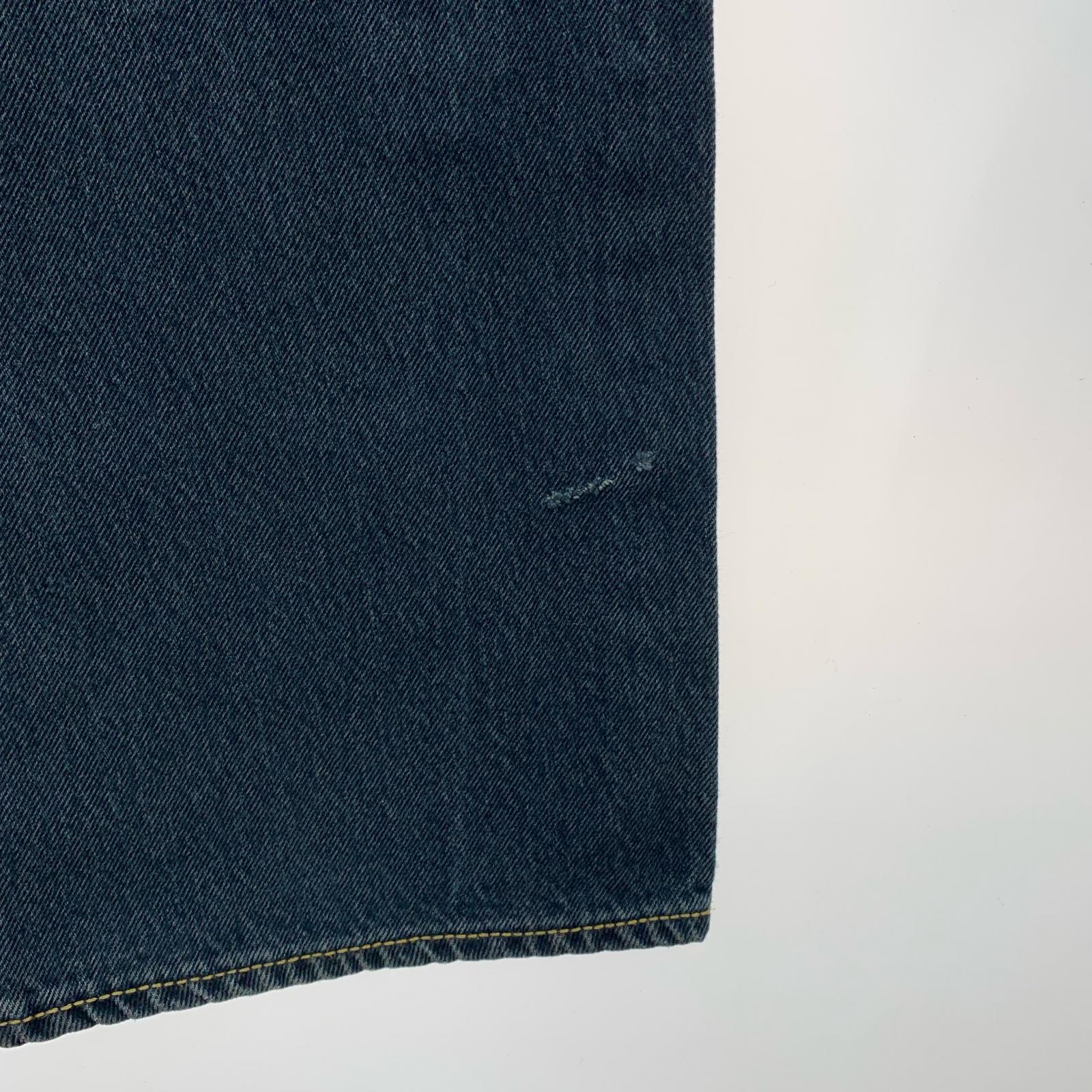デニムパンツ Y.A.R.N 501 Body Knit Cross Denim W35