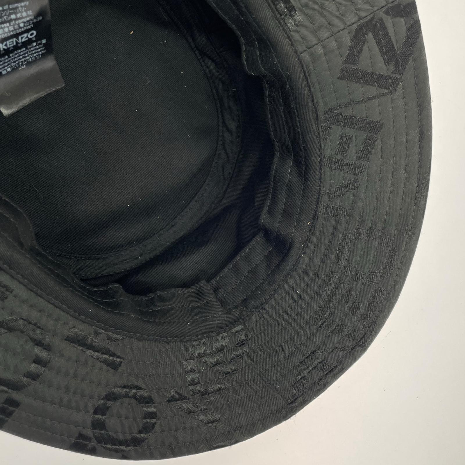 ハット KENZOGRAM バケットハット BLK M M ブラック
