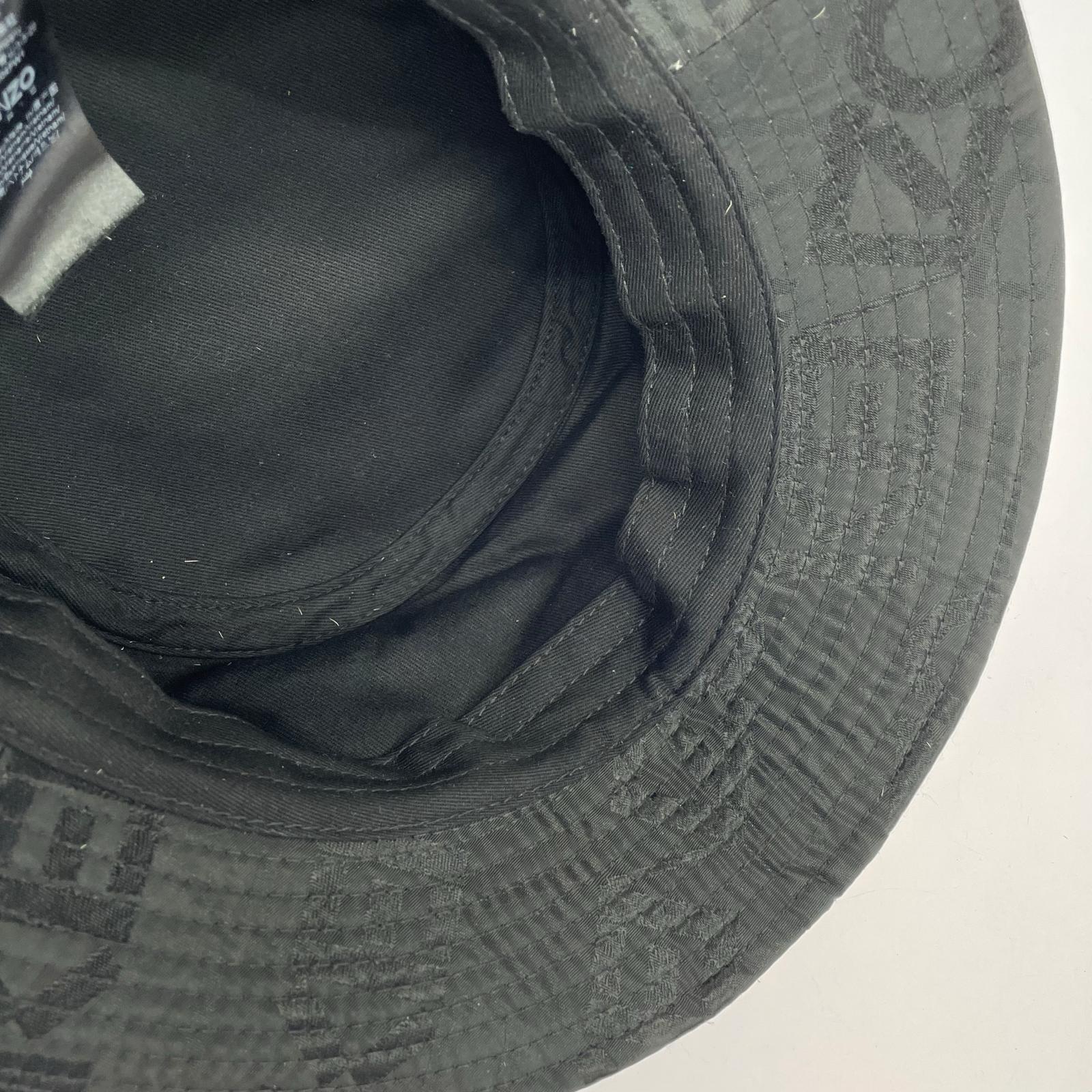 ハット KENZOGRAM バケットハット BLK M M ブラック