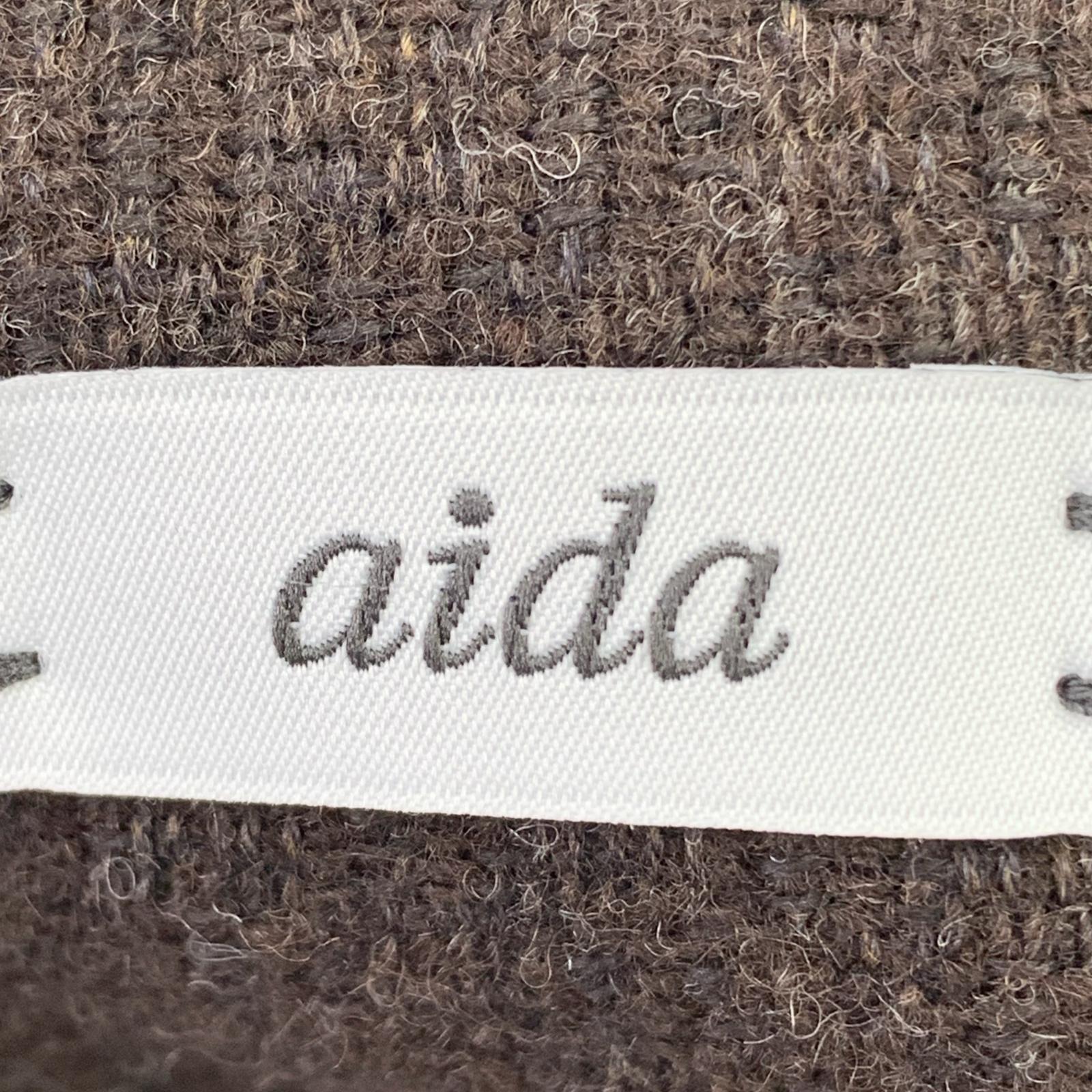 テーラードジャケット CARUS AIDA 別注 ウールコットン BRW ブラウン