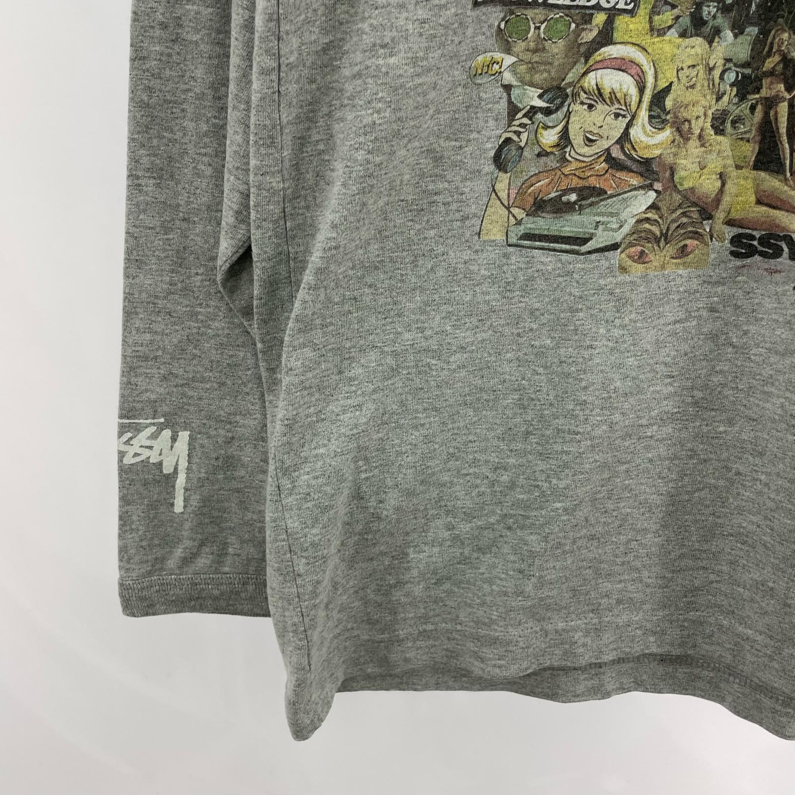 長袖Tシャツ 00s YO VINNY TEE グレー (L) L