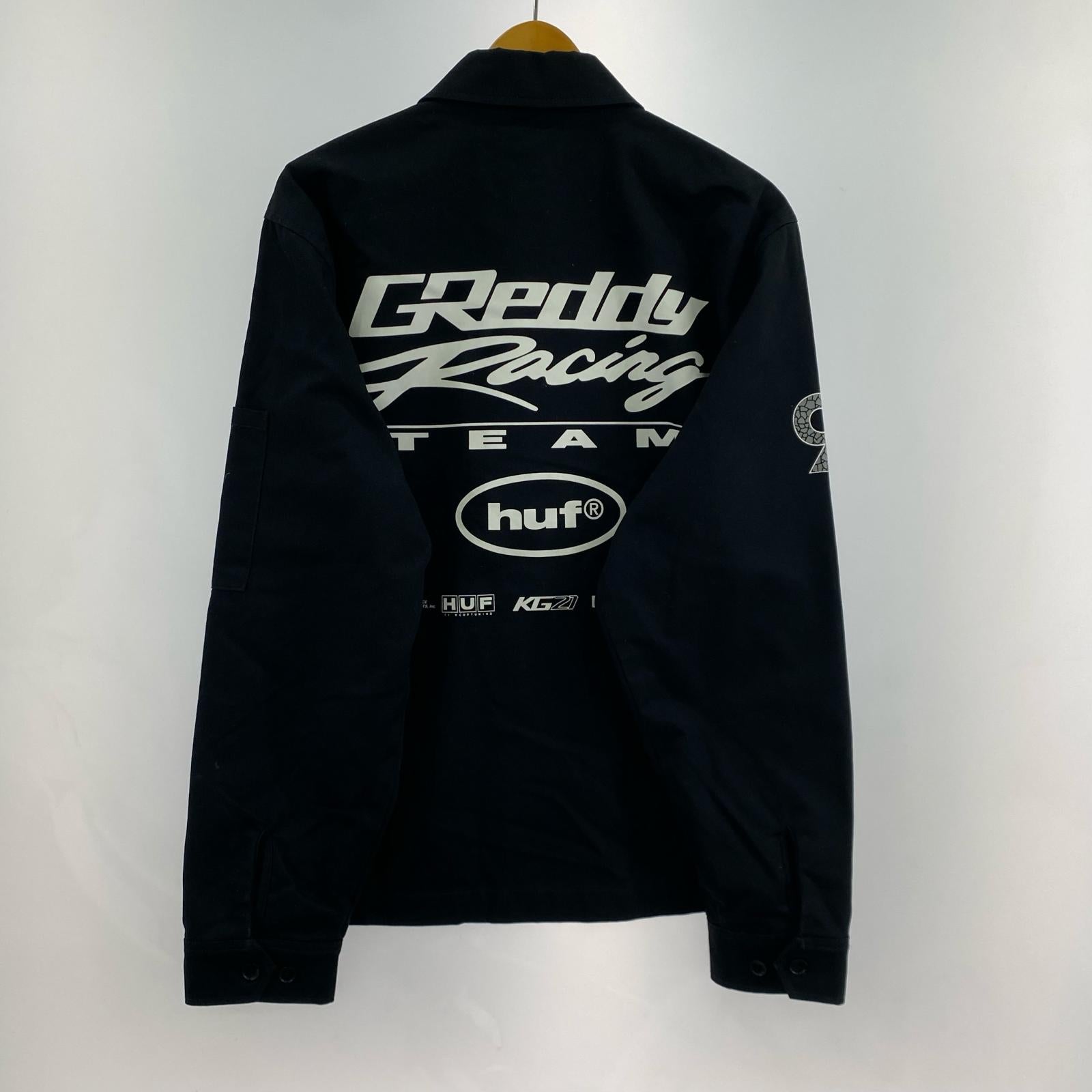 ジャケット HUF X GREDDY FORMULA JACKET M ブラック