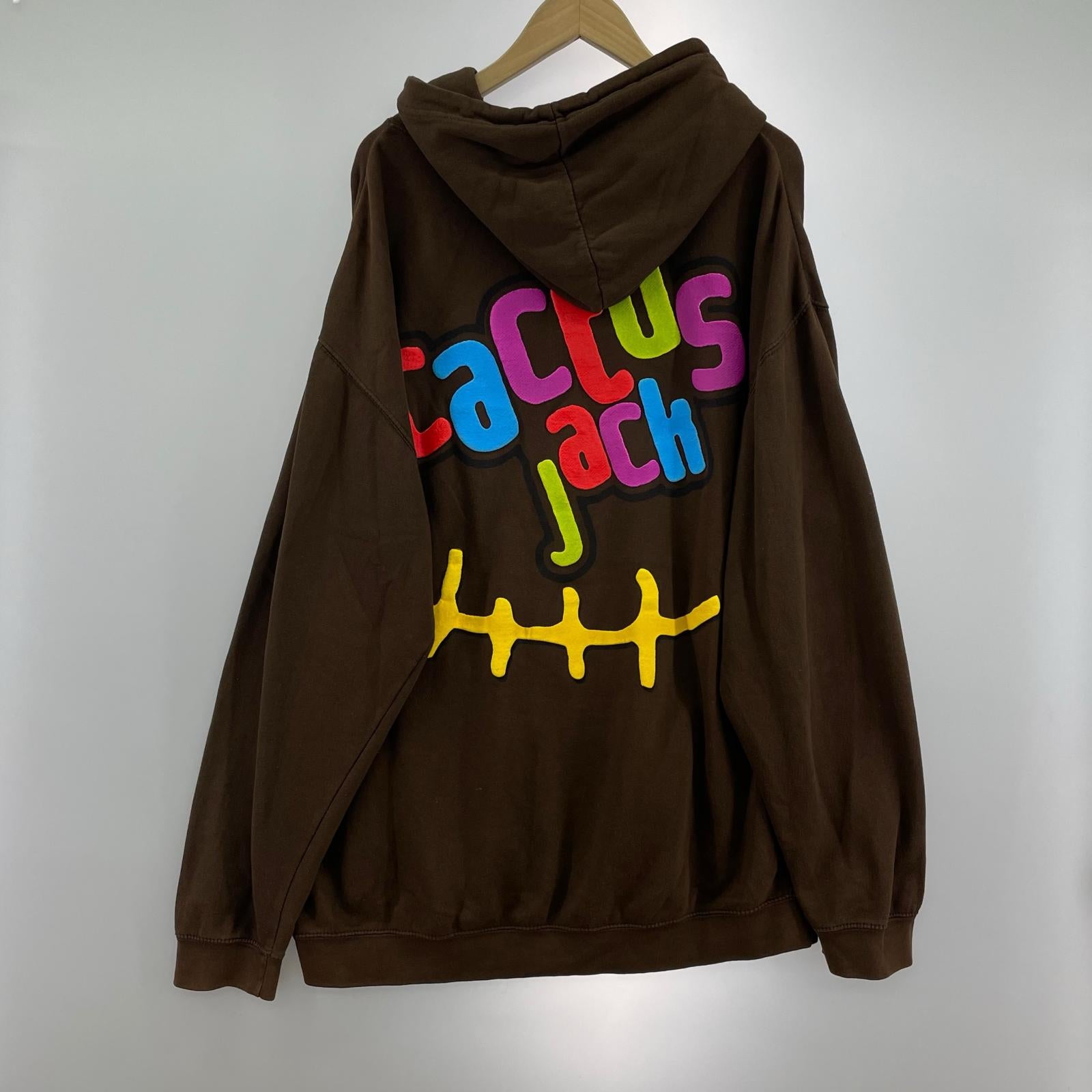 パーカー Cactus Jack ×マクドナルドパーカー 茶 (L) ブラウン