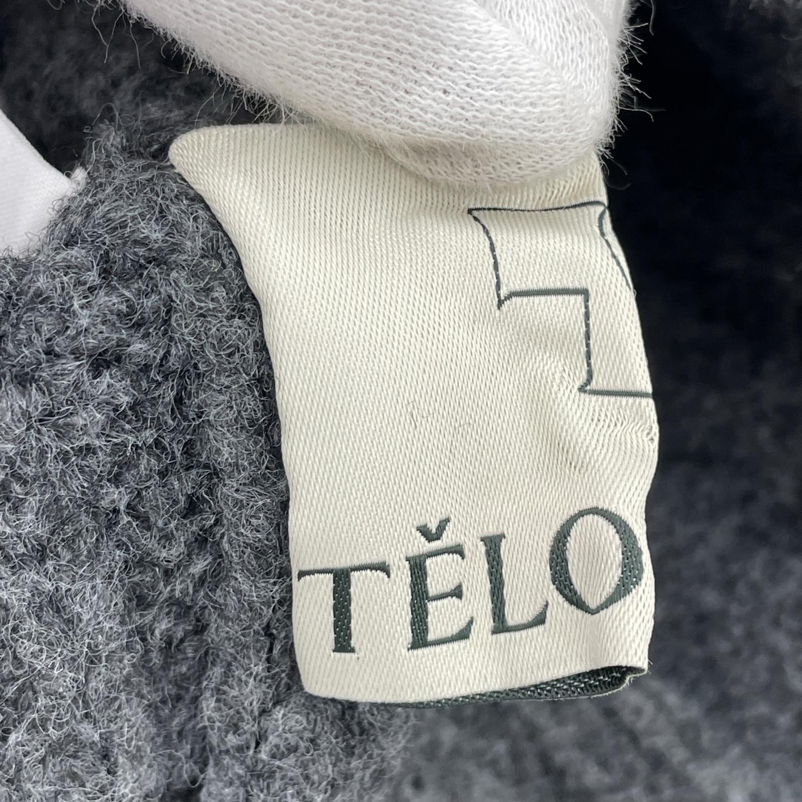 ニット TELOPLAN/kenzie knit/ケーブルニット フリー グレー