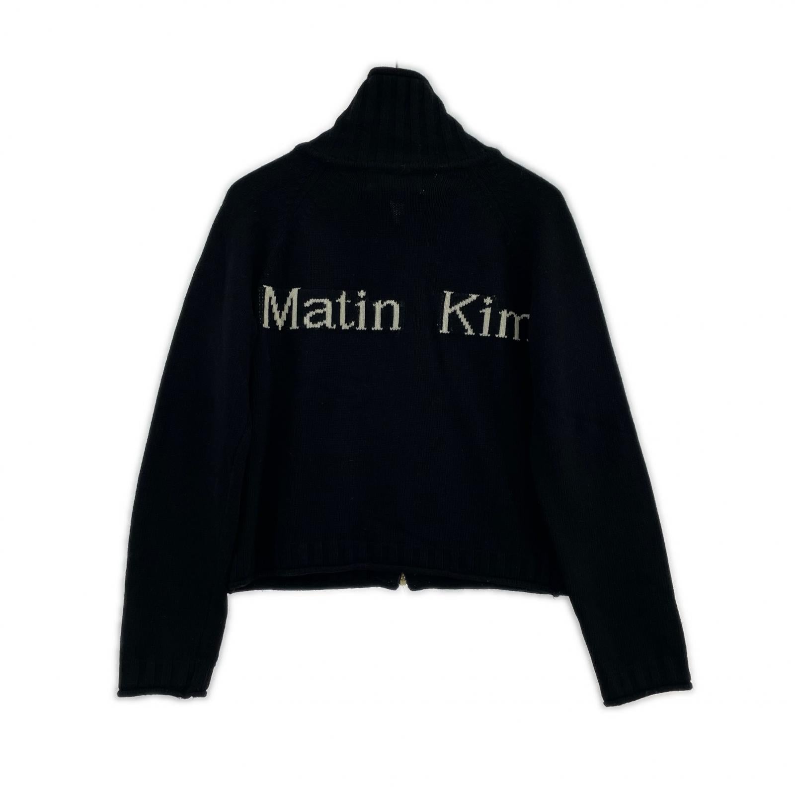 ニット MatinKim 黒 S S ブラック
