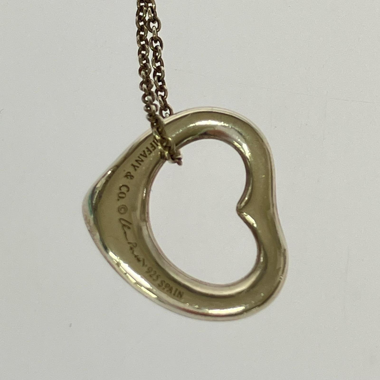 Tiffany&Co. ネックレス オープンハート