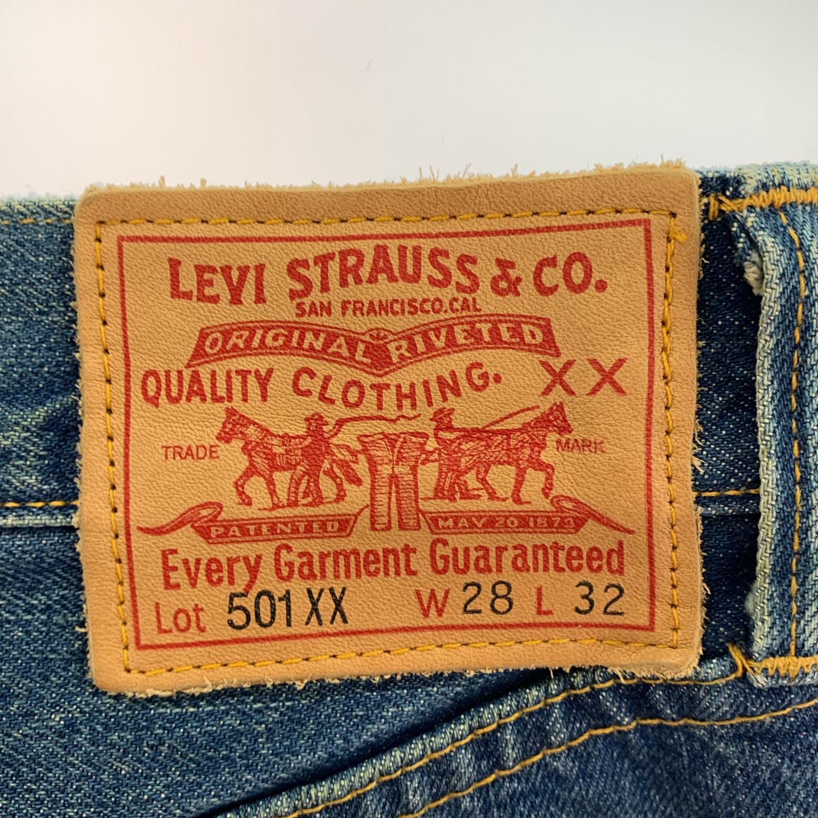 デニムパンツ 501XX 1974年モデル(W28) 28 ブルー