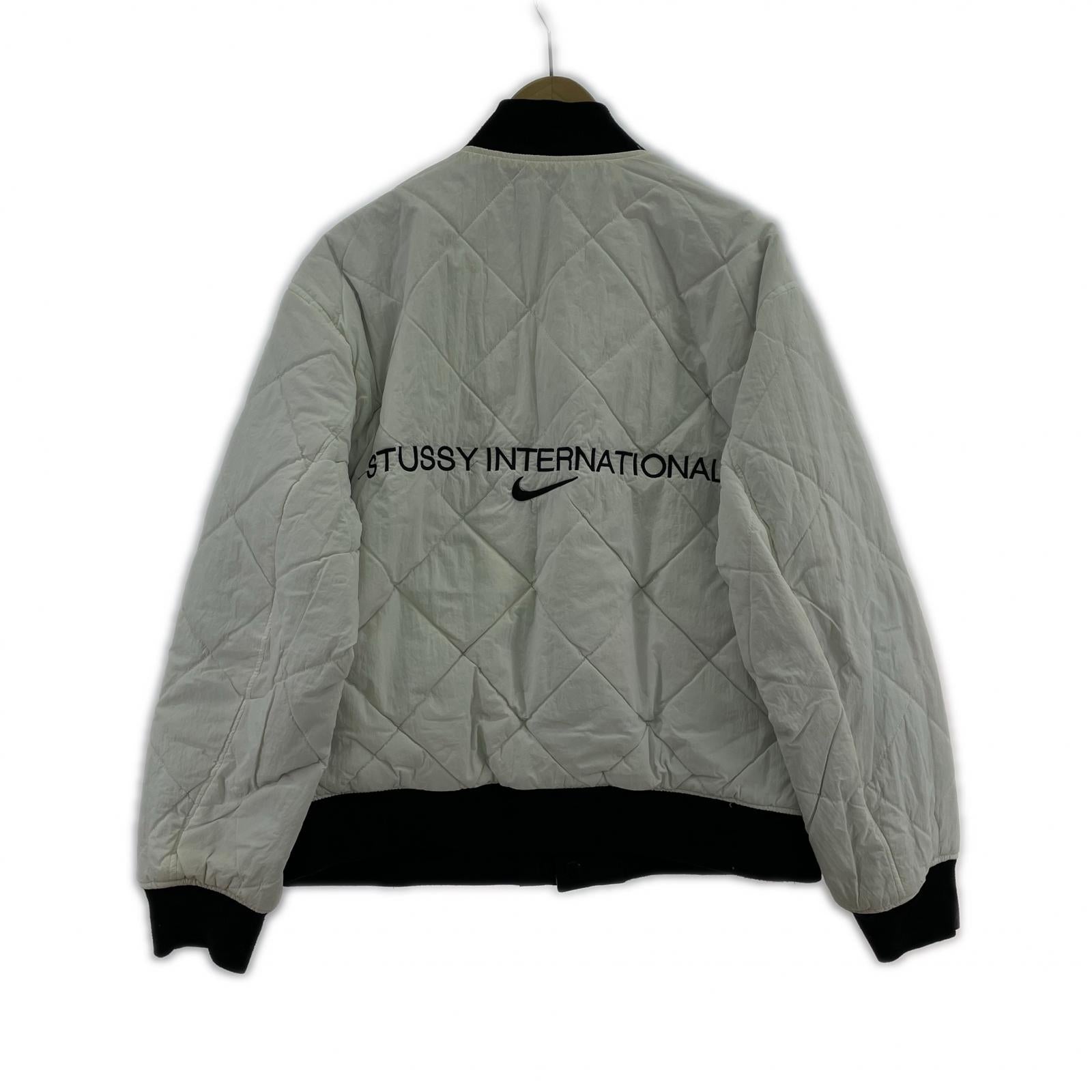 ジャケット ×stussy リバーシブルジャケット L L