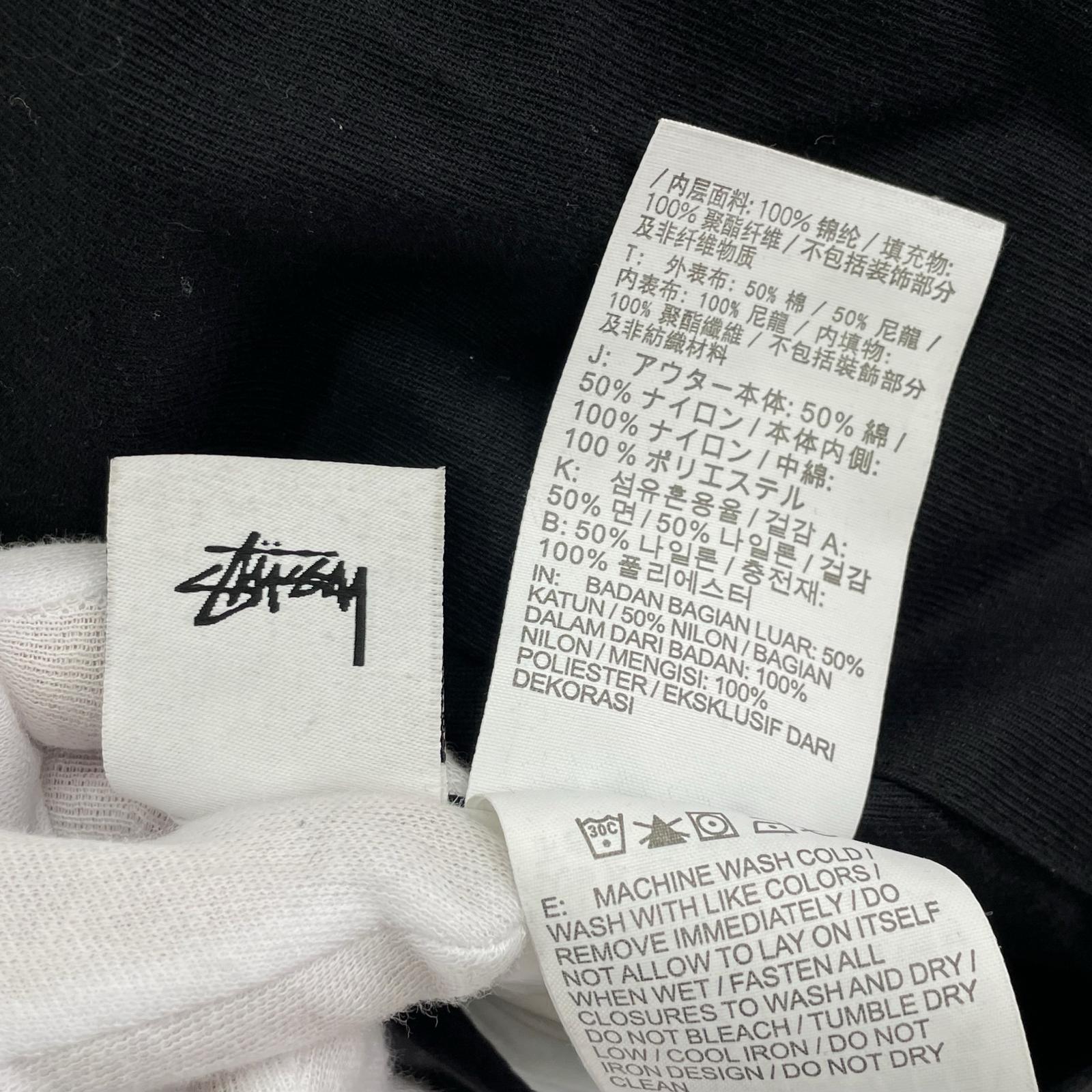 ジャケット ×stussy リバーシブルジャケット L L
