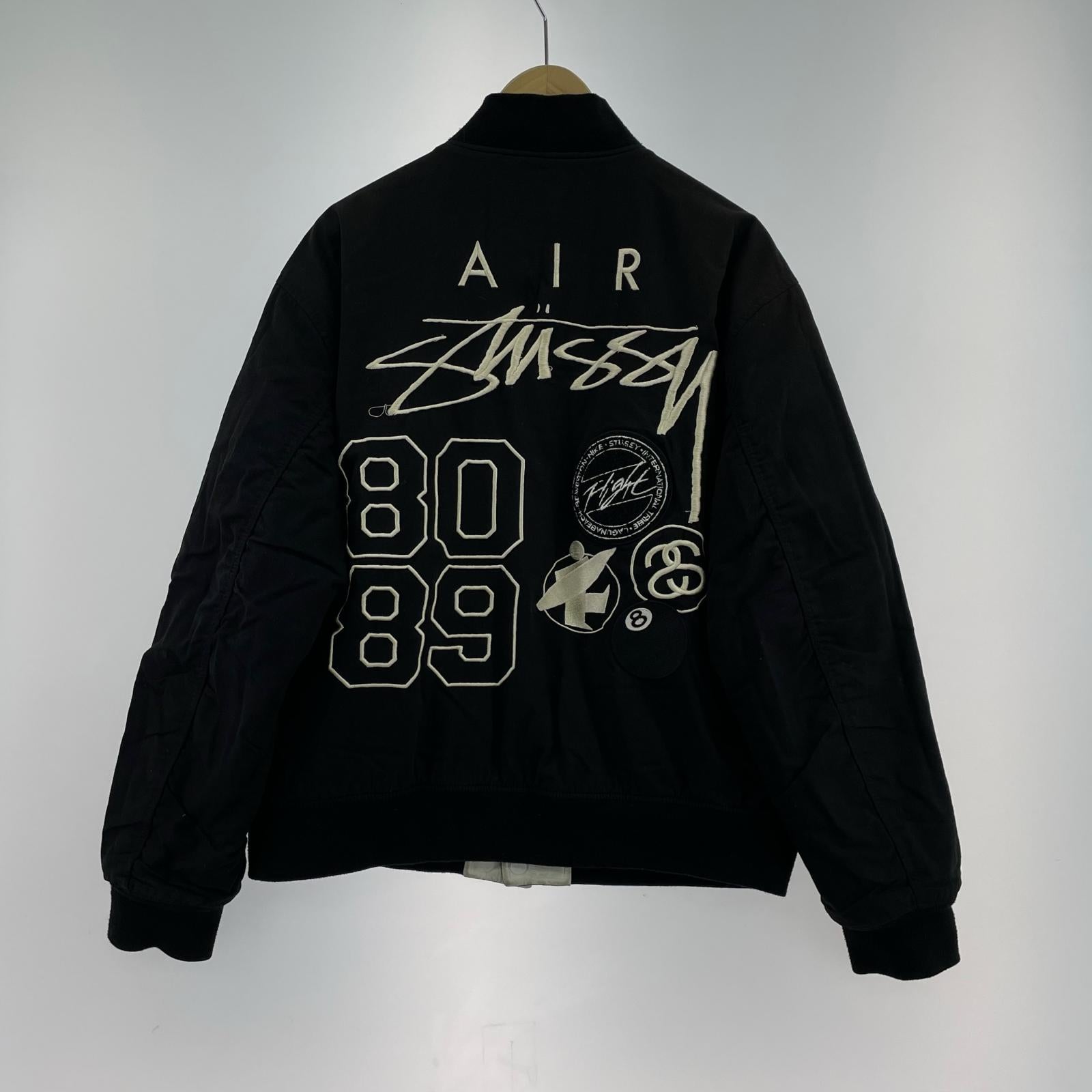 ジャケット ×stussy リバーシブルジャケット L L