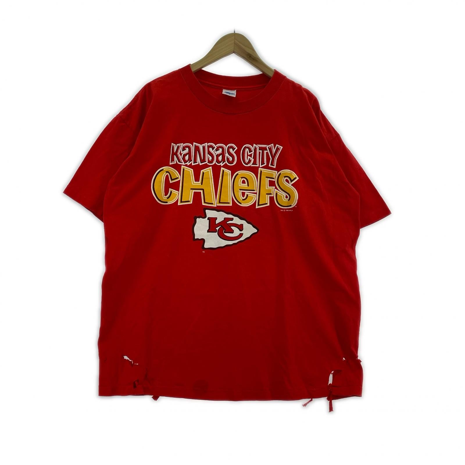 半袖Tシャツ salem sportswear KANSAS CITY カットソー 赤 レッド