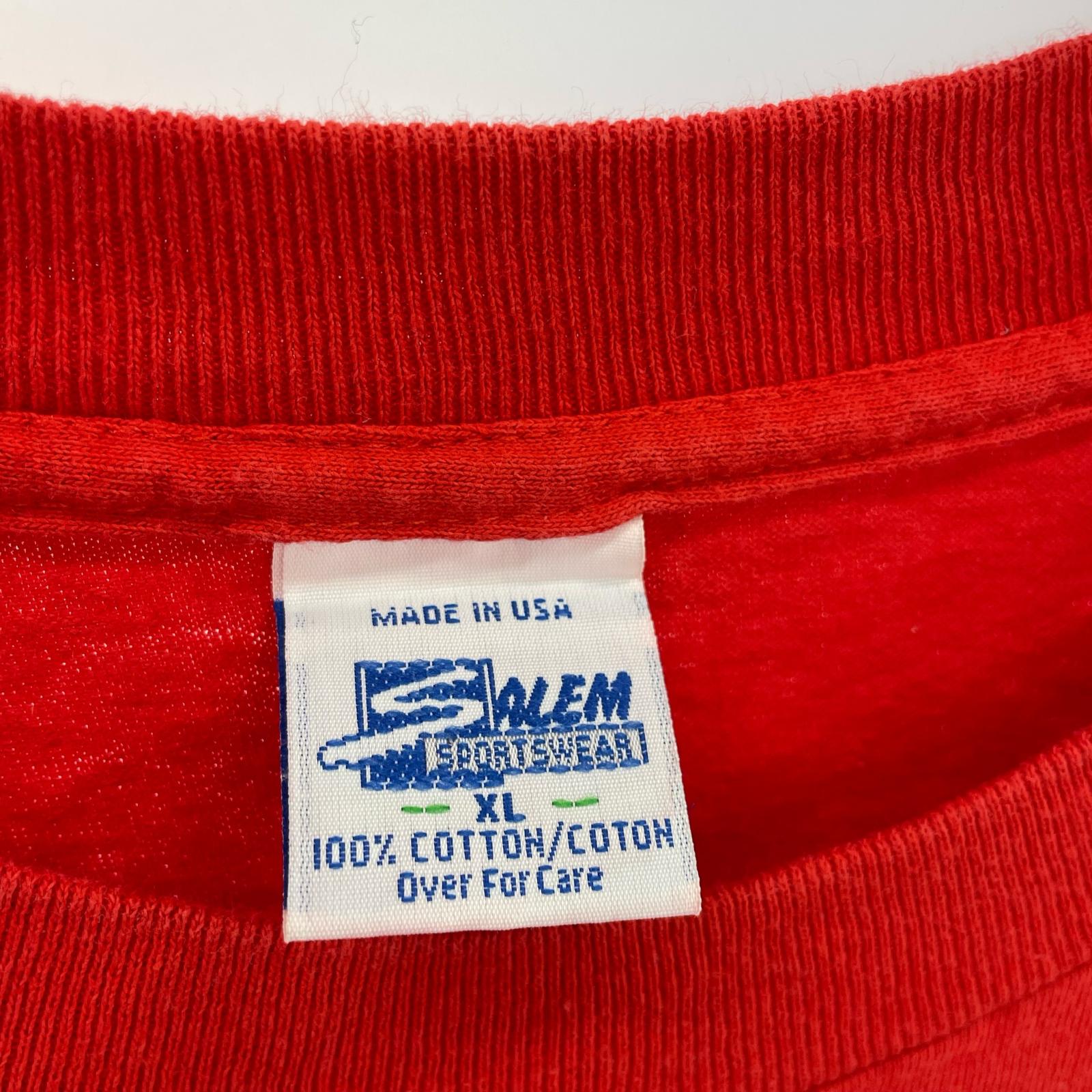 半袖Tシャツ salem sportswear KANSAS CITY カットソー 赤 レッド