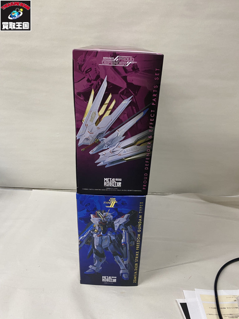 METAL ROBOT魂 ストライクフリーダム弐式+プラウドディフェンダー フィギュア/グッズ
