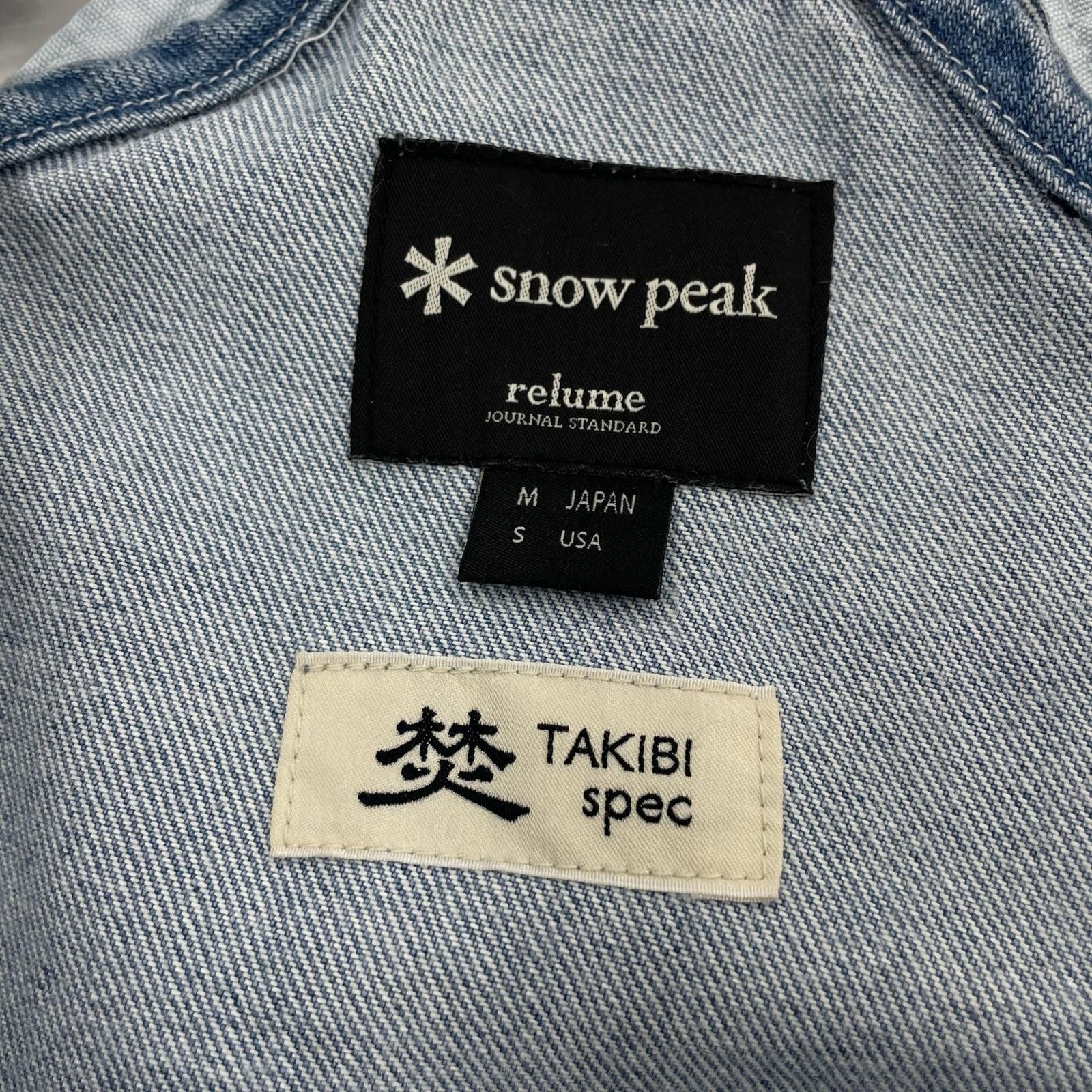 長袖シャツ TAKIB SPEC デニム (M) M ブルー
