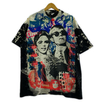 半袖Tシャツ MOSQUITOHEAD Andy Warhol&Edie Sedgwick ブラック