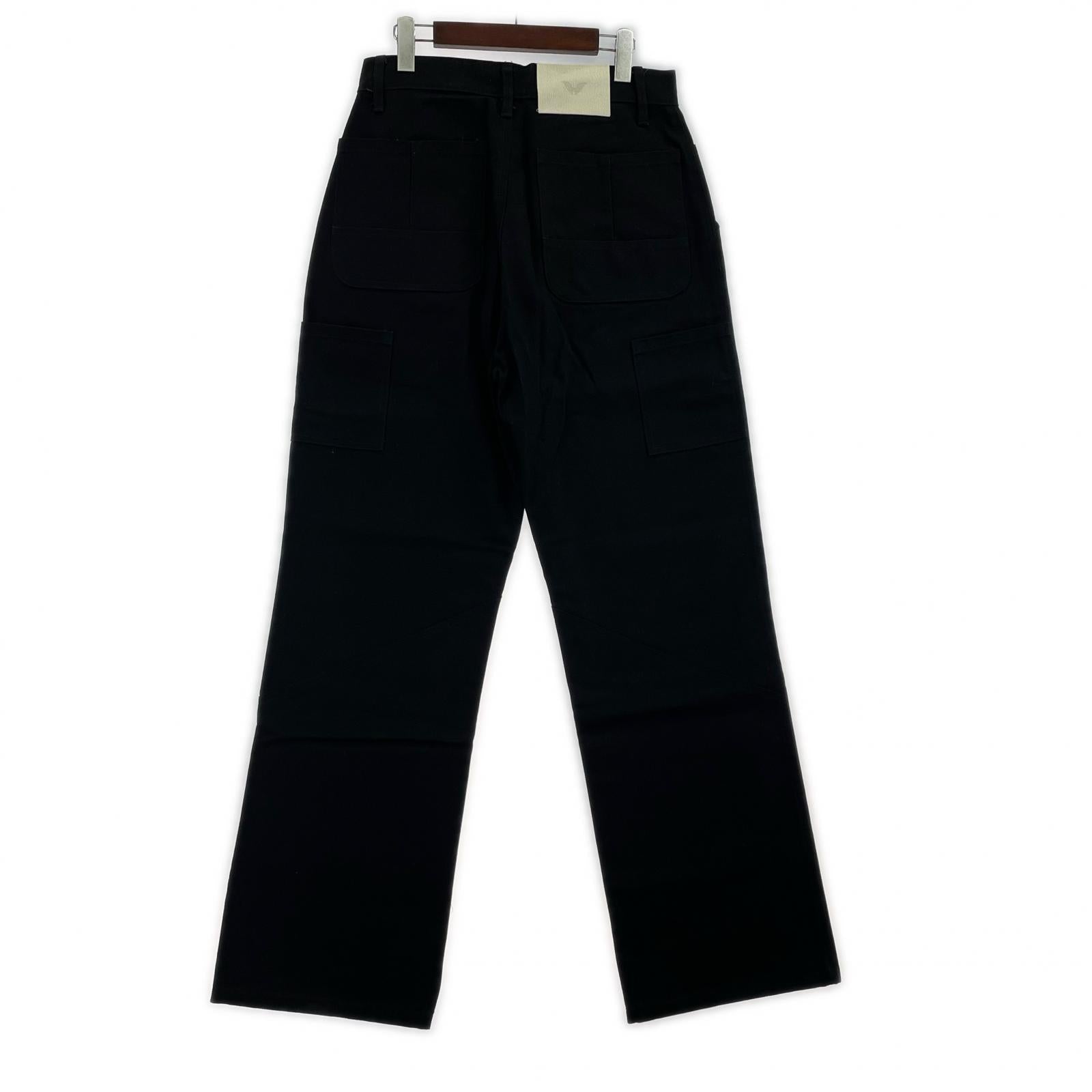 パンツ ALEXANDER DIGENOVA CUT OUT PANTS W28 ブラック