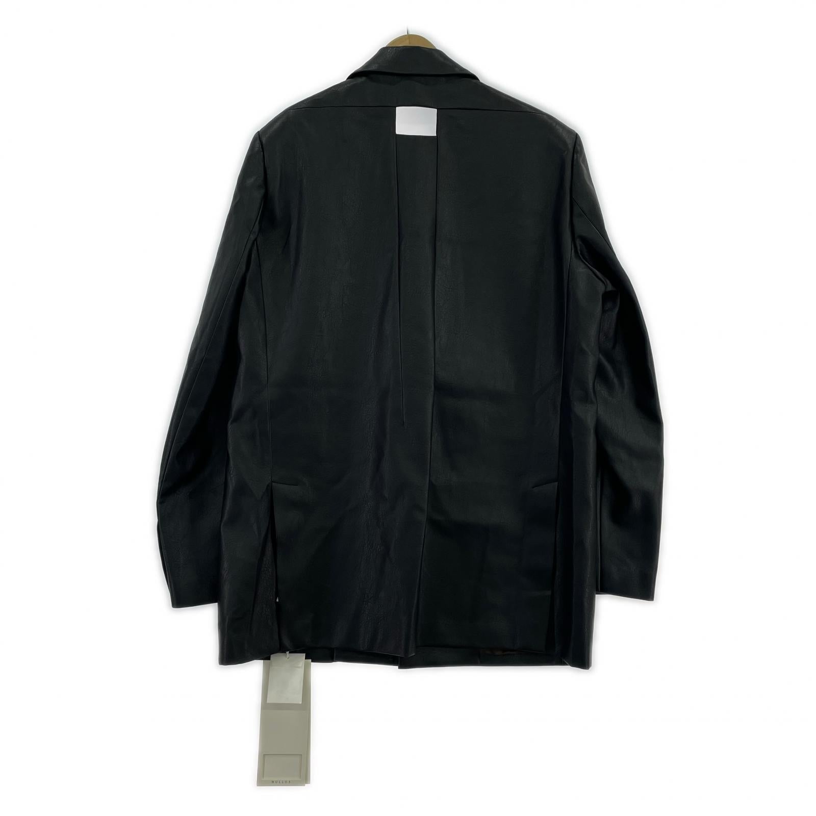 レザージャケット NULLUS 23AW ECO LEATHER BRANCHES BLAZER ブラック